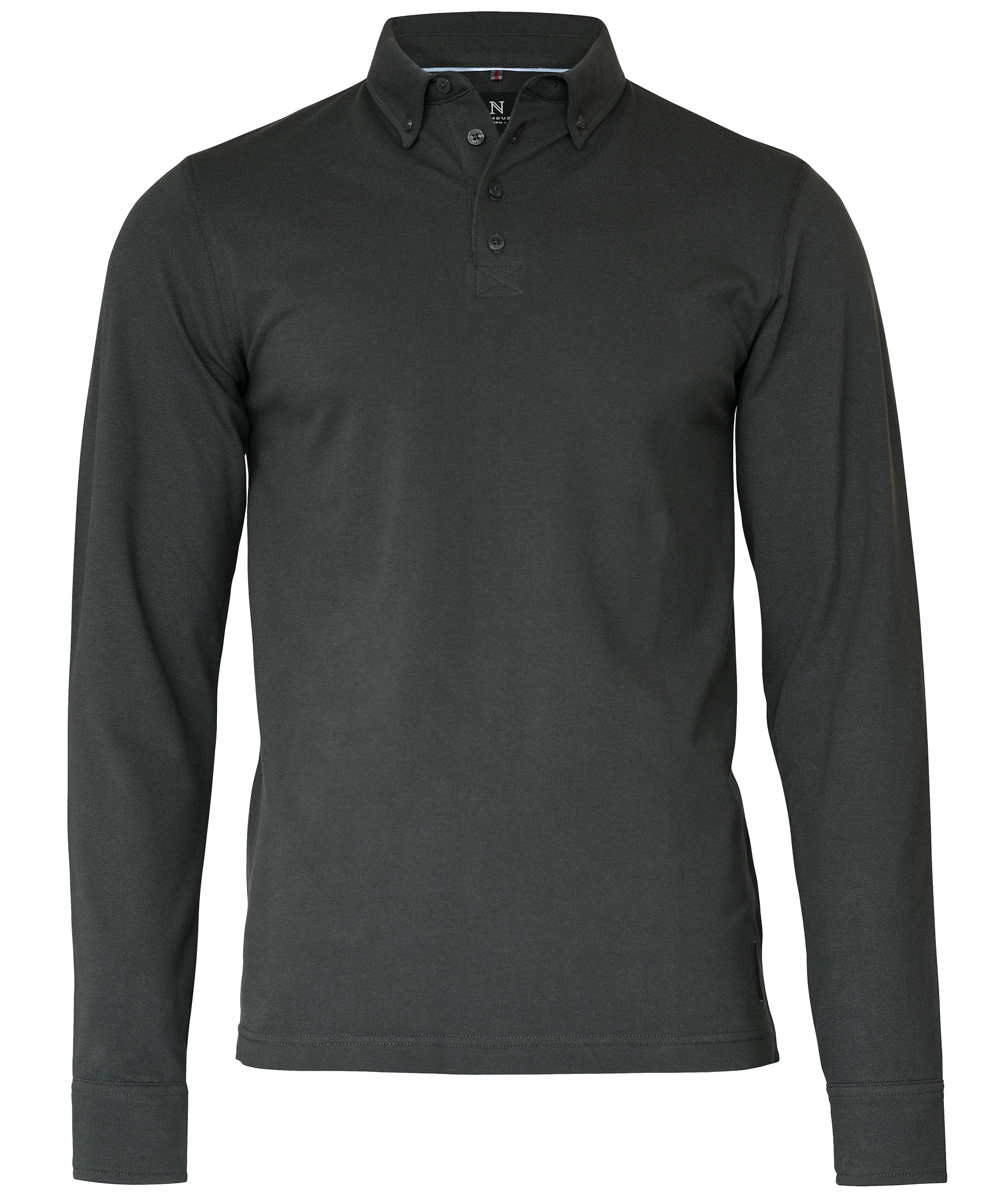 Nimbus Carlington l&aring;ng&auml;rmad pik&eacute;tr&ouml;ja, Charcoal, Charcoal, swatch