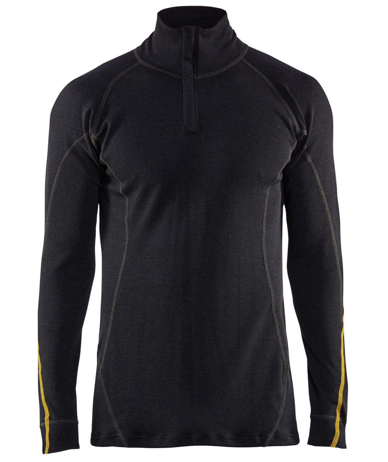 Bl&aring;kl&auml;der Anti-Flame superundert&oslash;y med merinoull, Svart