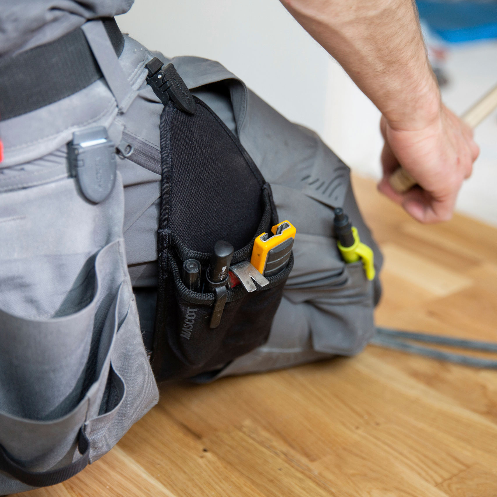 Mascot Customized l&ouml;st h&auml;ngande ficka, Svart, Svart, large image number 6