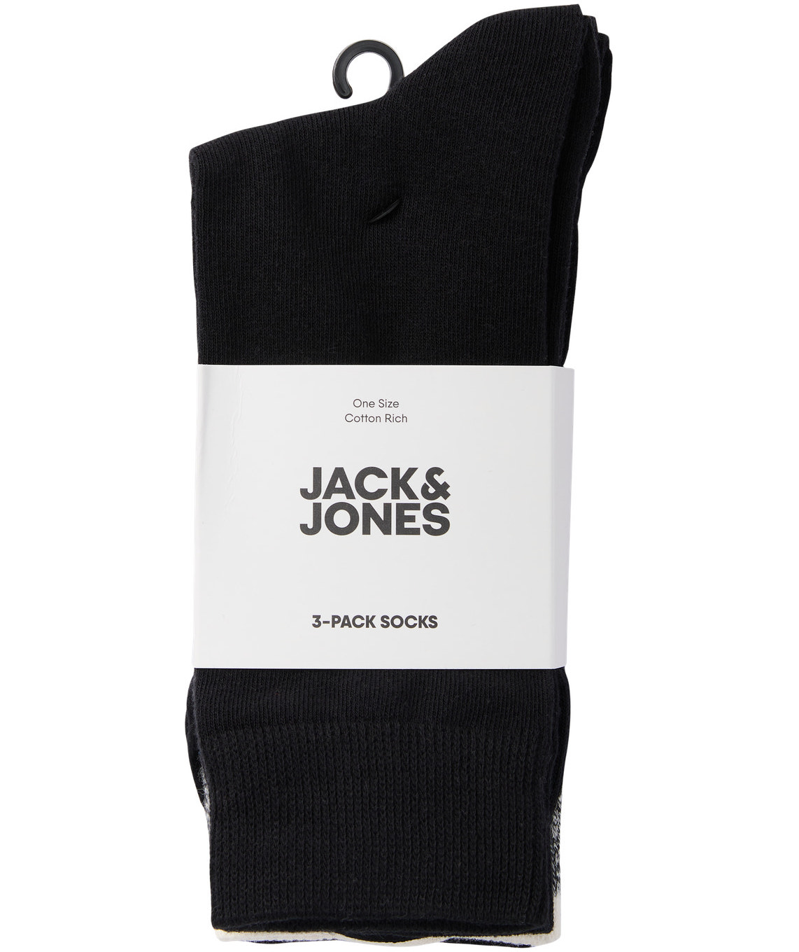 Jack & Jones JACRIDER 3-pak str&oslash;mper, Black Twisted/Scarab Twisted, Black Twisted/Scarab Twisted, large image number 4