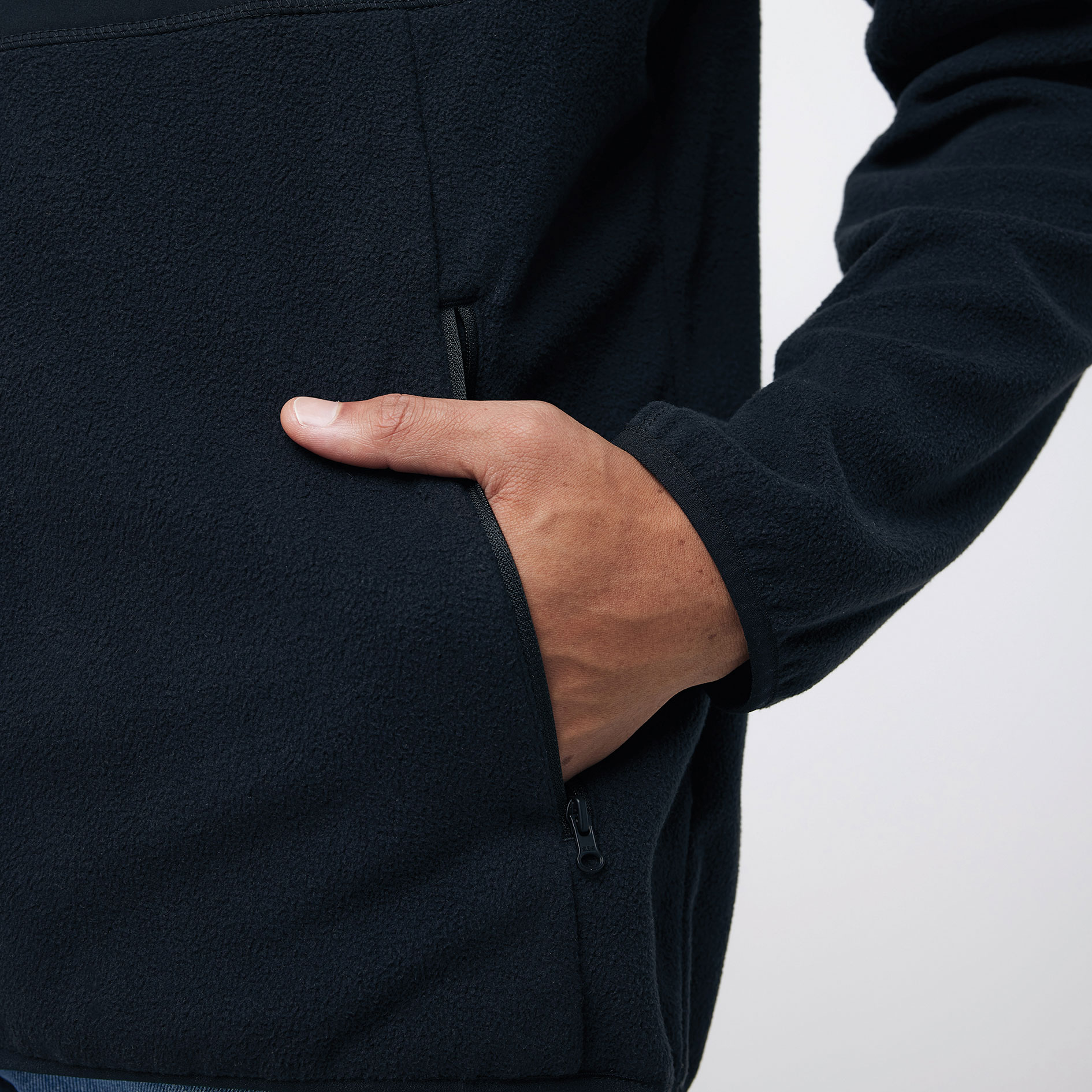 Iqoniq Talung fleece sweater, Black, large image number 6