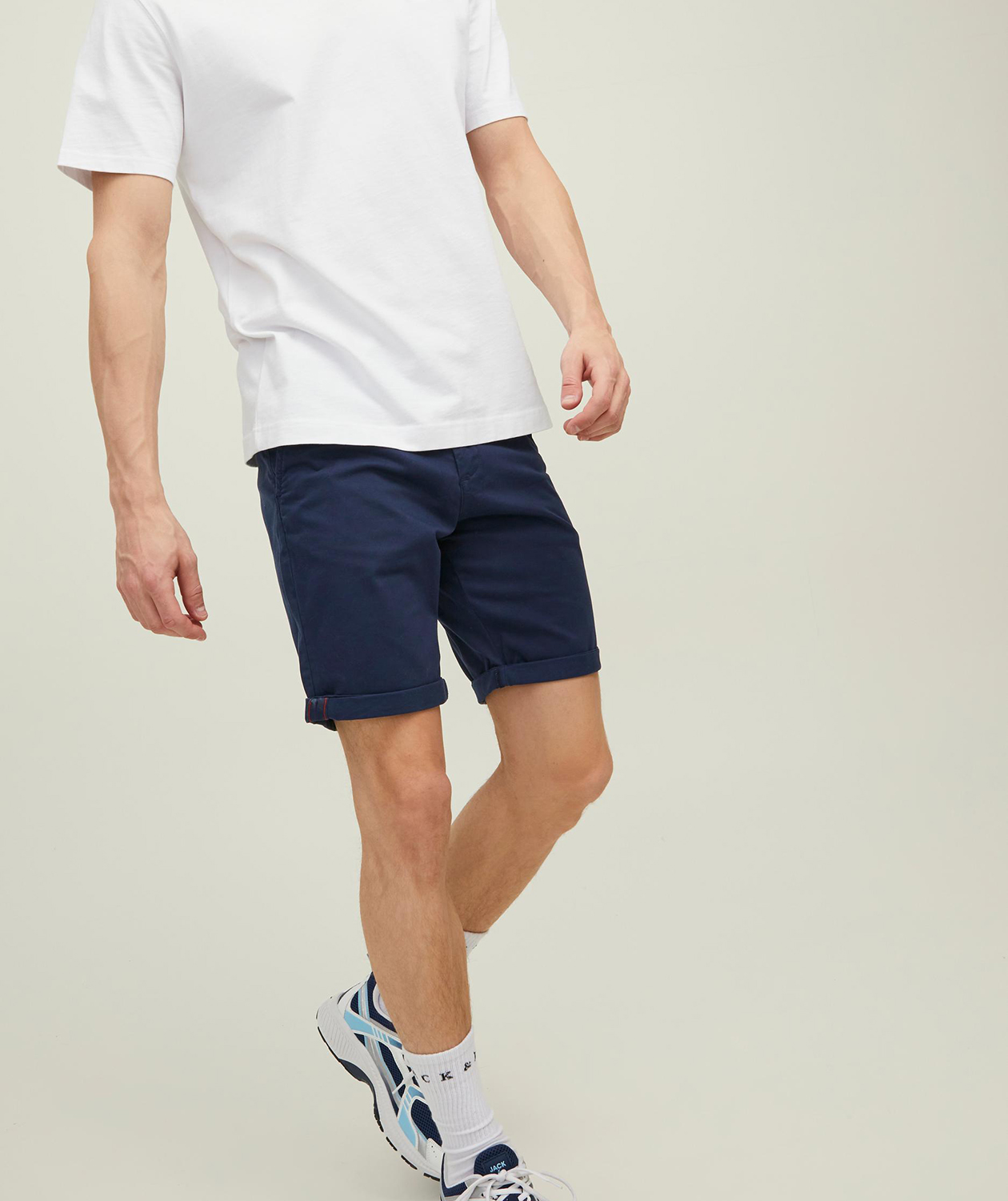 Jack & Jones JPSTBOWIE Chino shorts, Navy Blazer, large image number 6