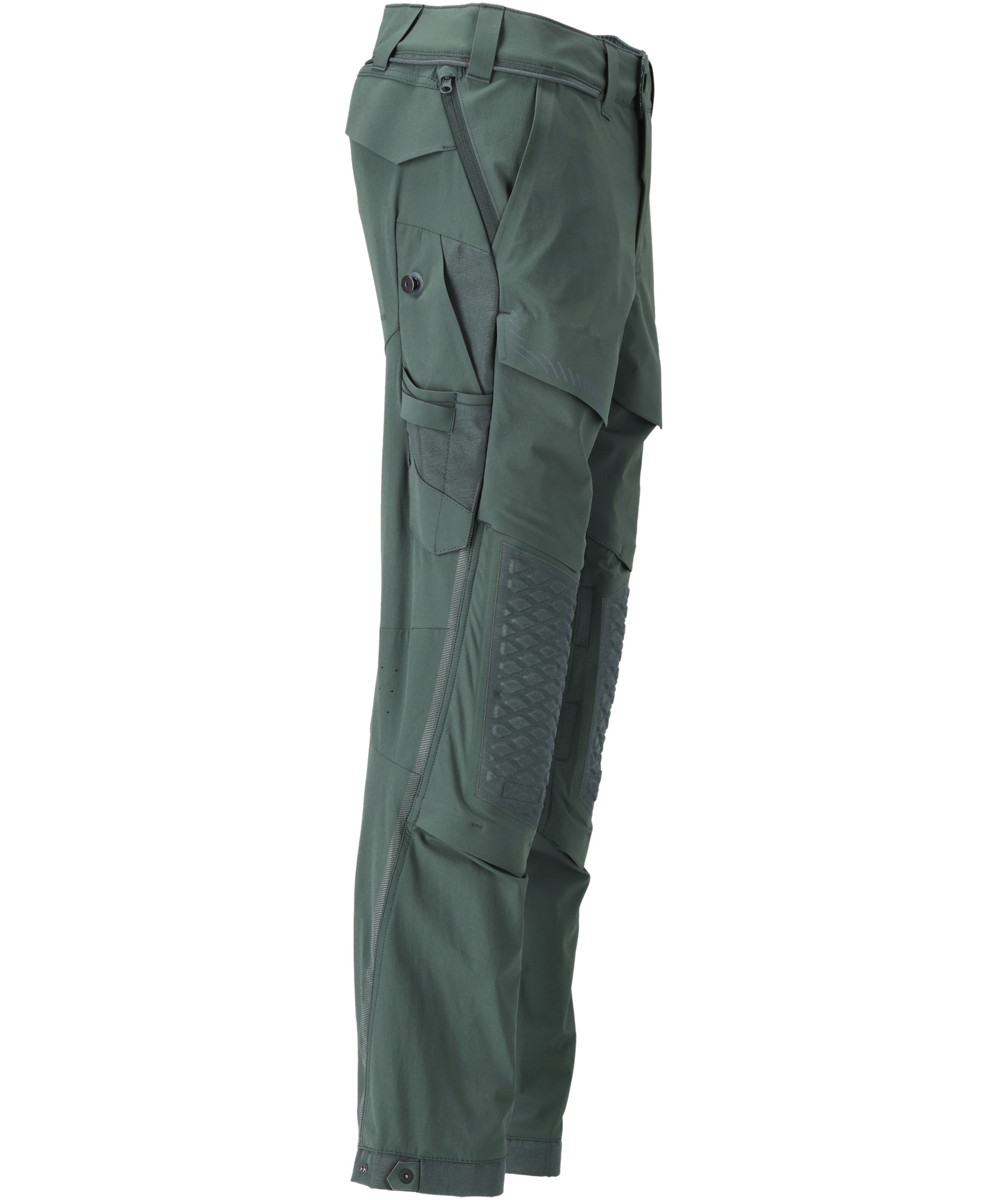 Mascot Customized arbejdsbukser full stretch, Skovgr&oslash;n, large image number 2