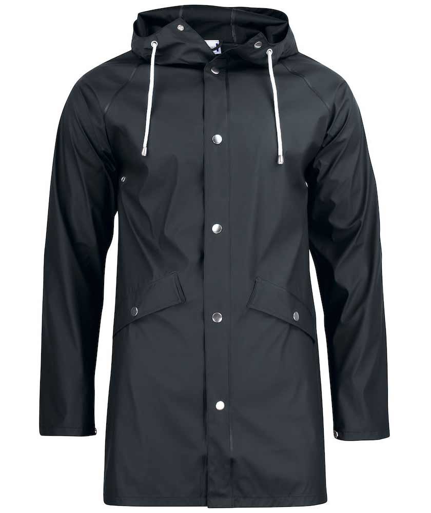 Clique rain jacket, Black, large image number 0