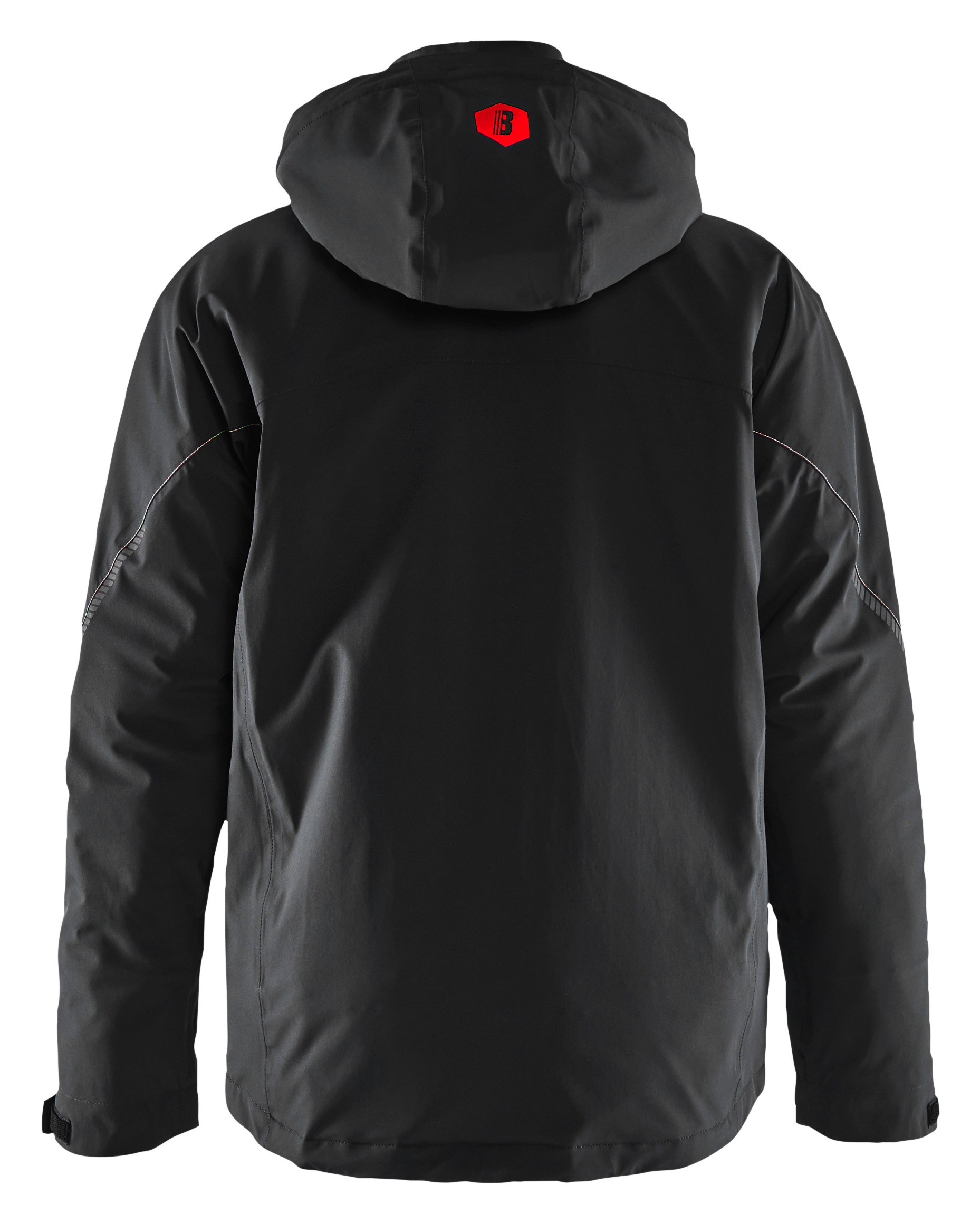 Bl&aring;kl&auml;der letforet vinterjakke full stretch