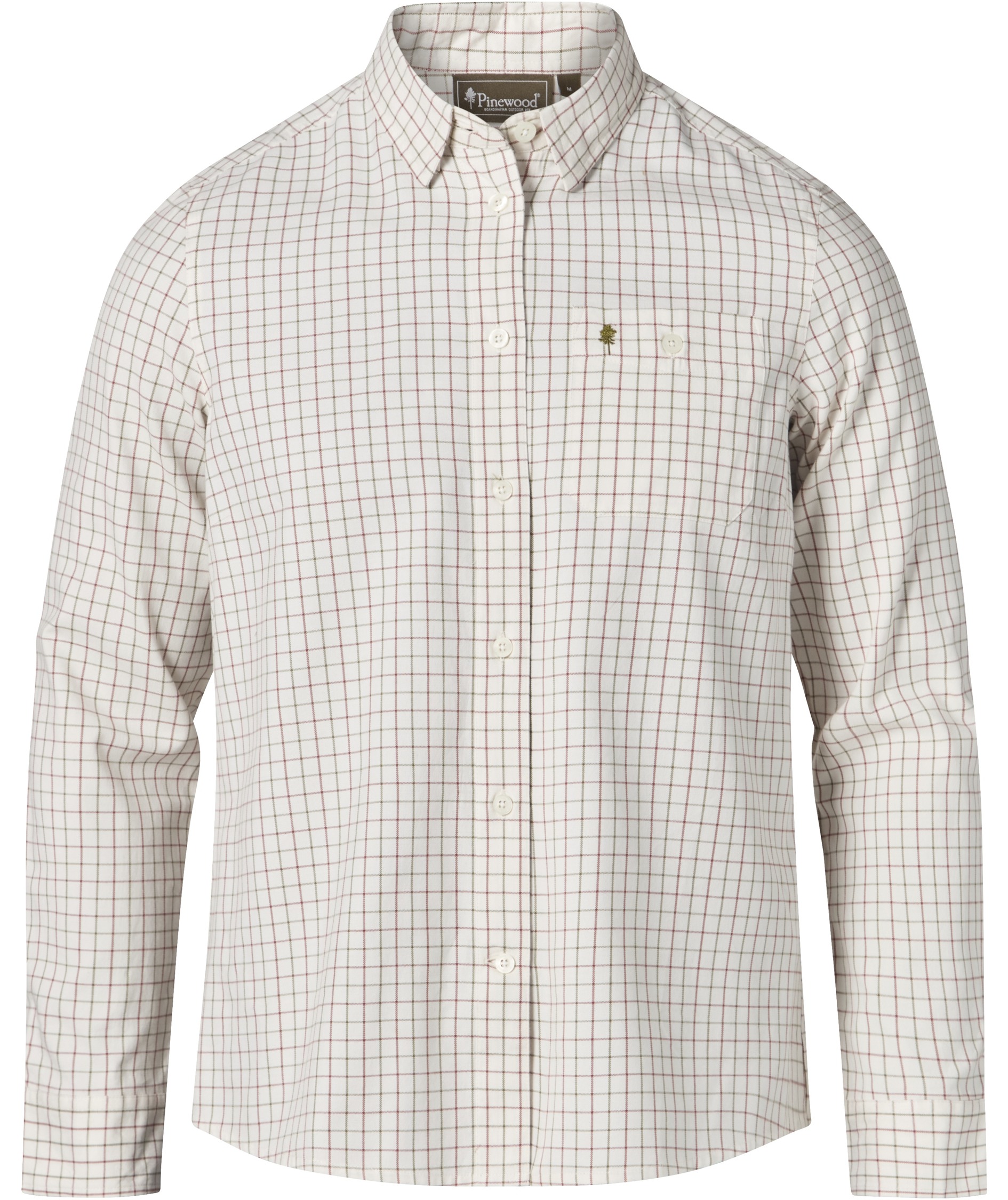 Pinewood Nydala Grouse 2.0 dameskjorte, Offwhite