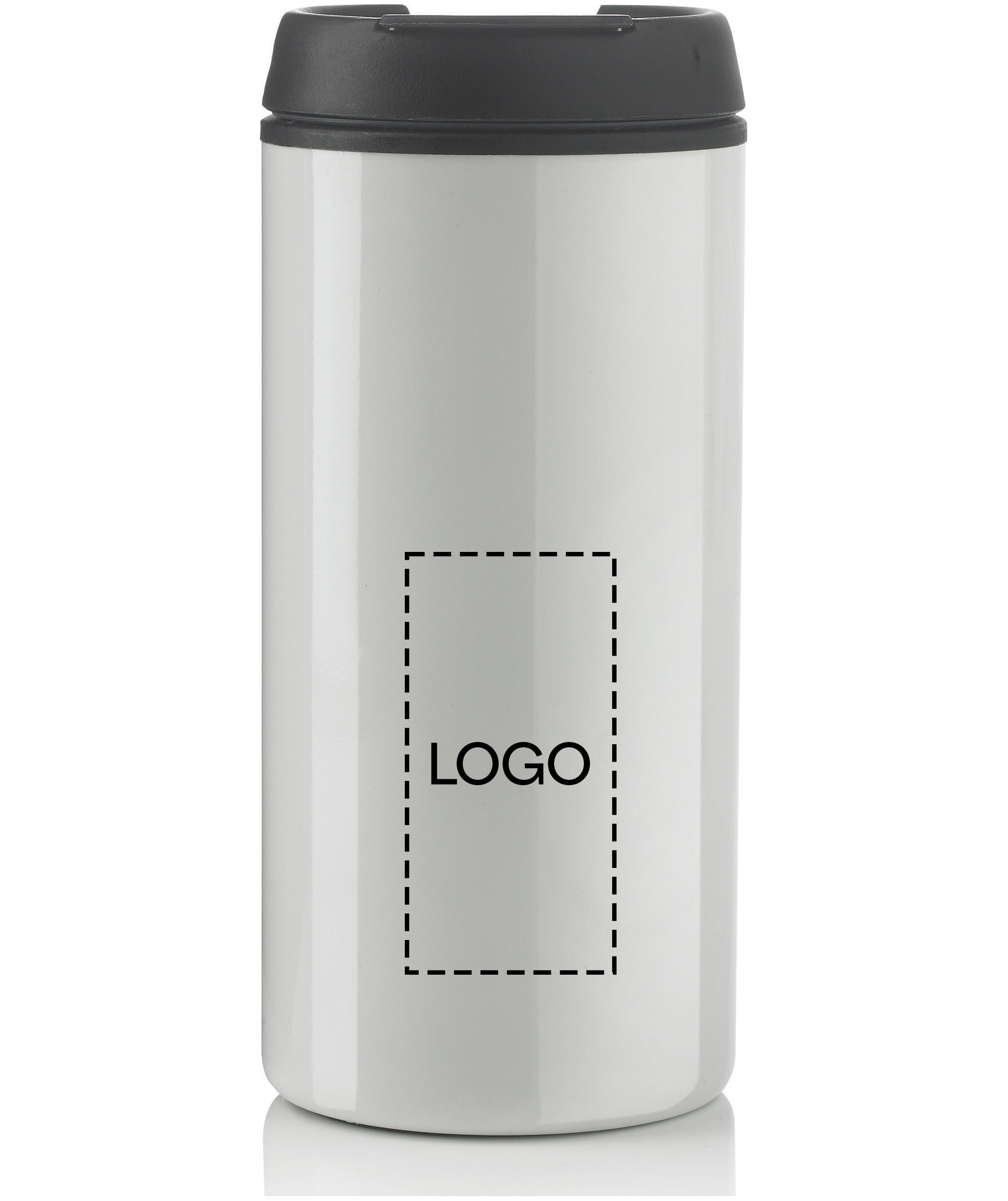 Metro termomugg 0,3 L, Vit, Vit, large image number 3
