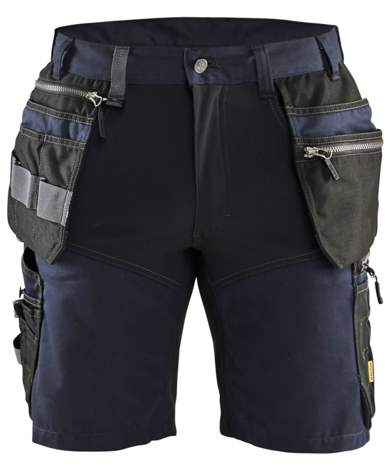 Bl&aring;kl&auml;der hantverksshorts, Marinbl&aring;/Black