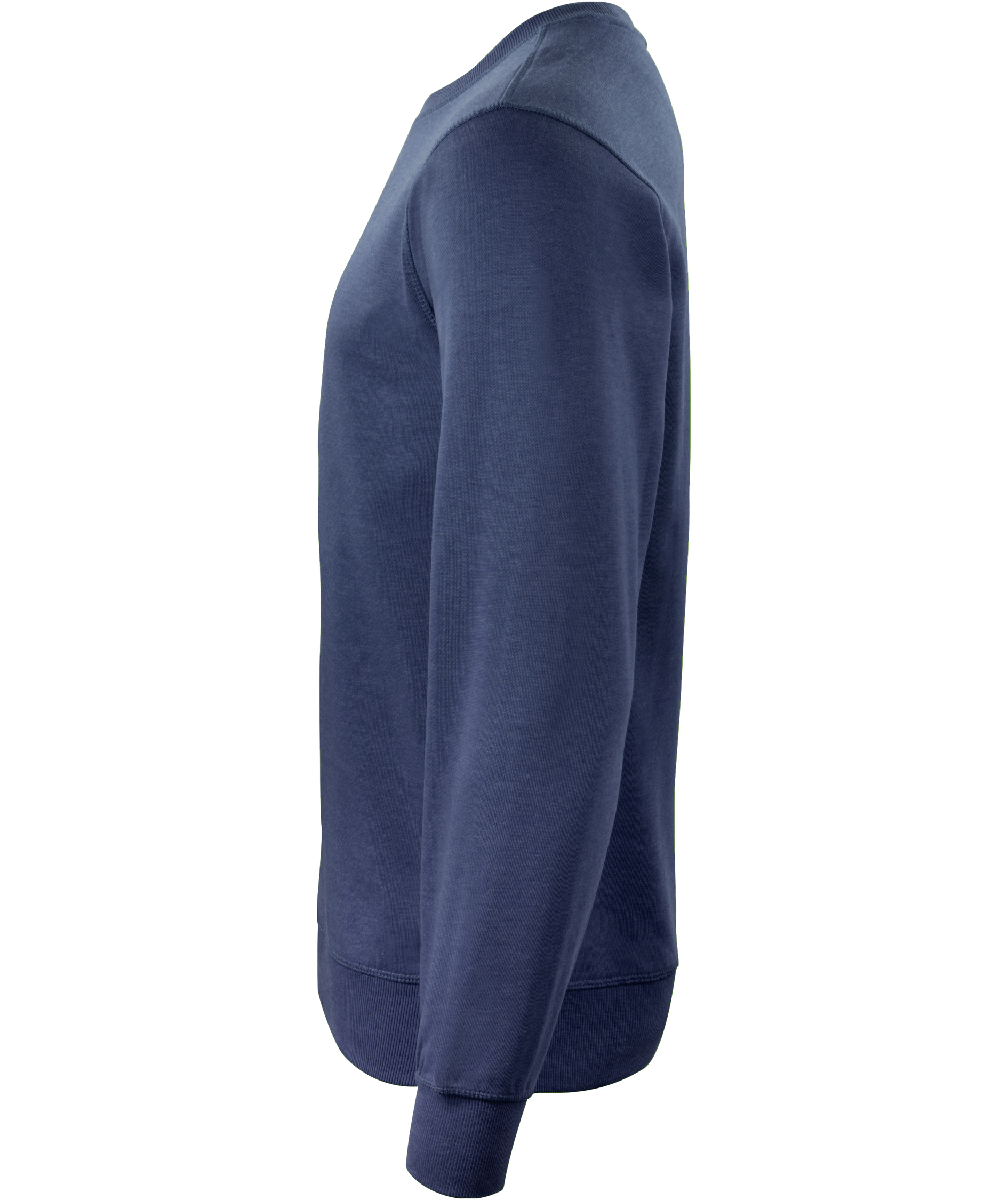 Clique Classic Roundneck sweatshirt, Blue Melange, large image number 3