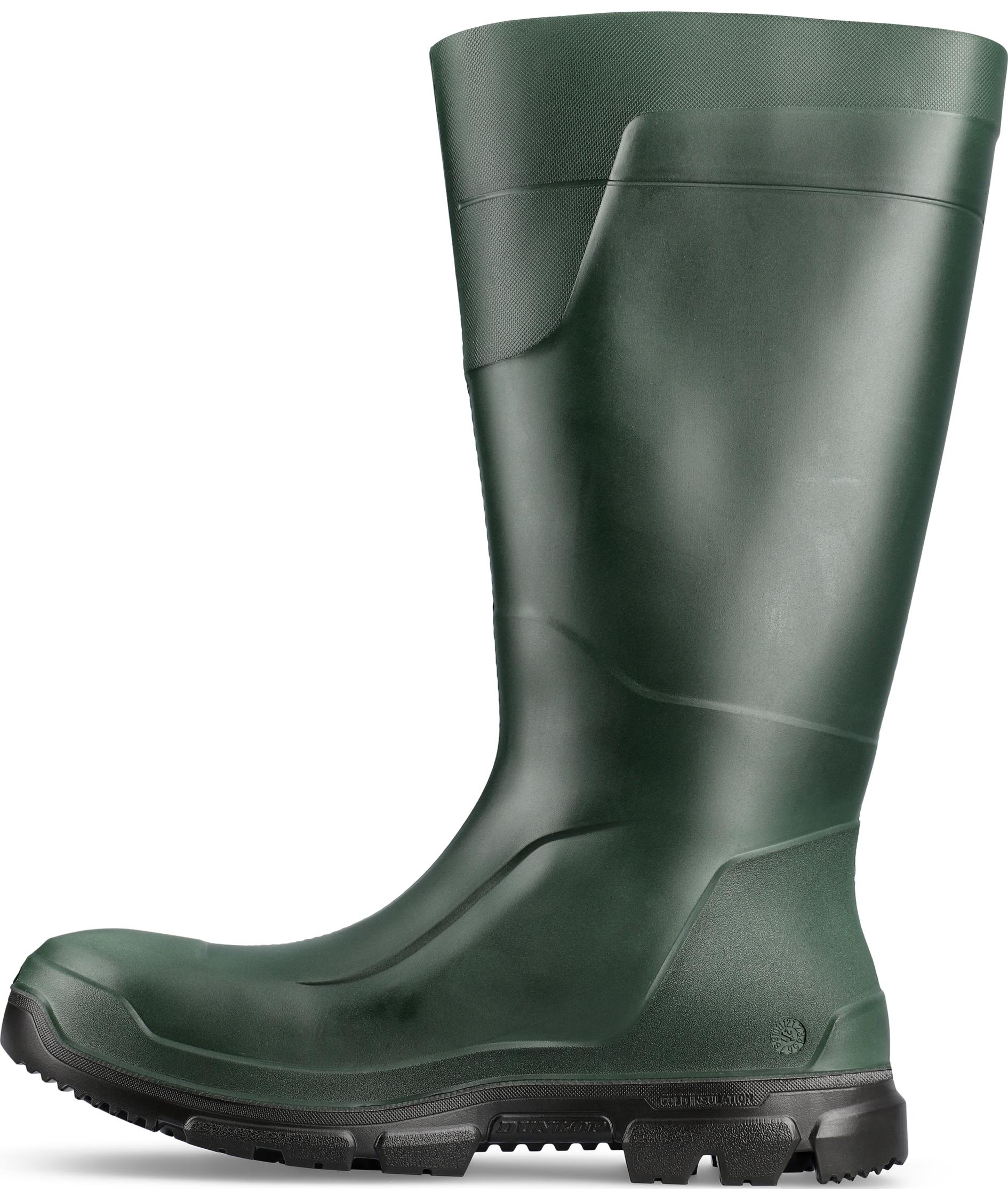 Dunlop Purofort FieldPro Gummistiefel O4, Gr&uuml;n