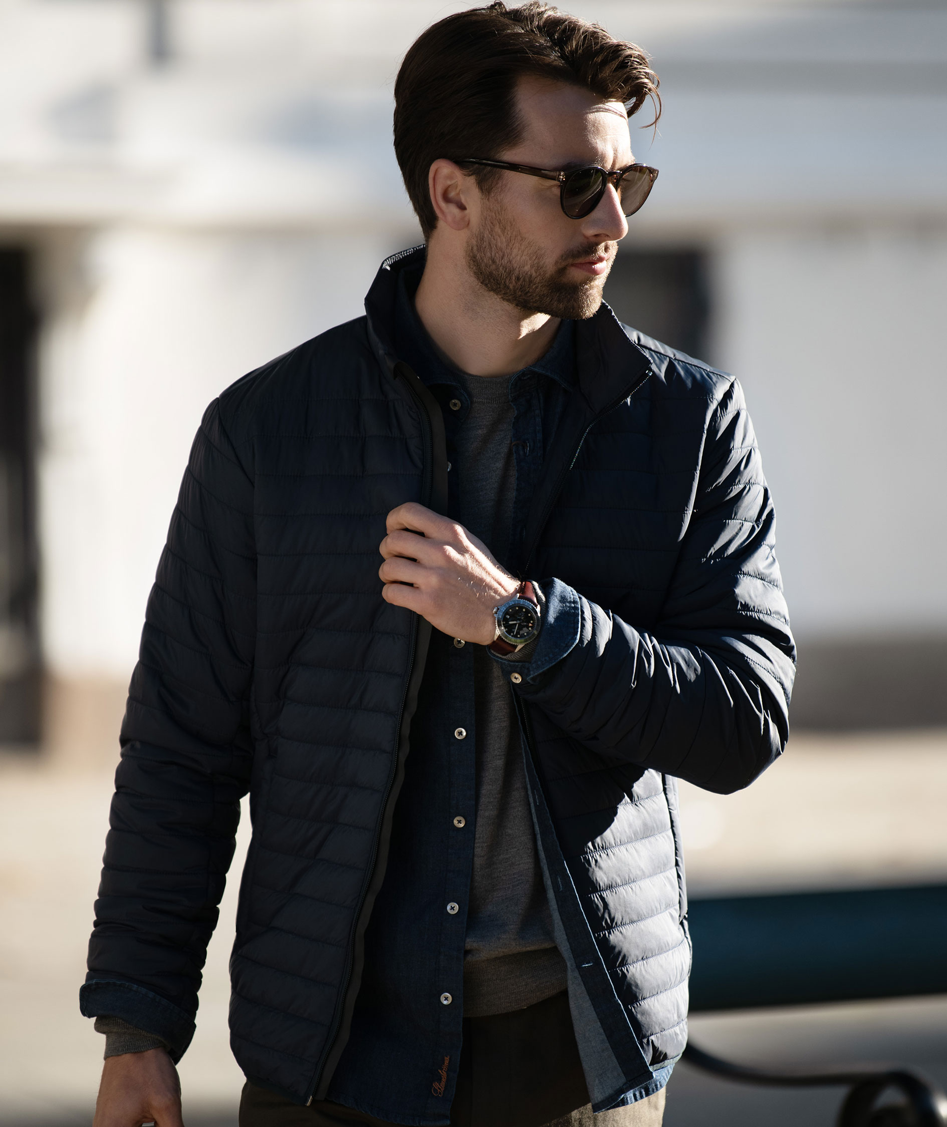 Nimbus Play Olympia quilted jacket, Navy, large image number 7