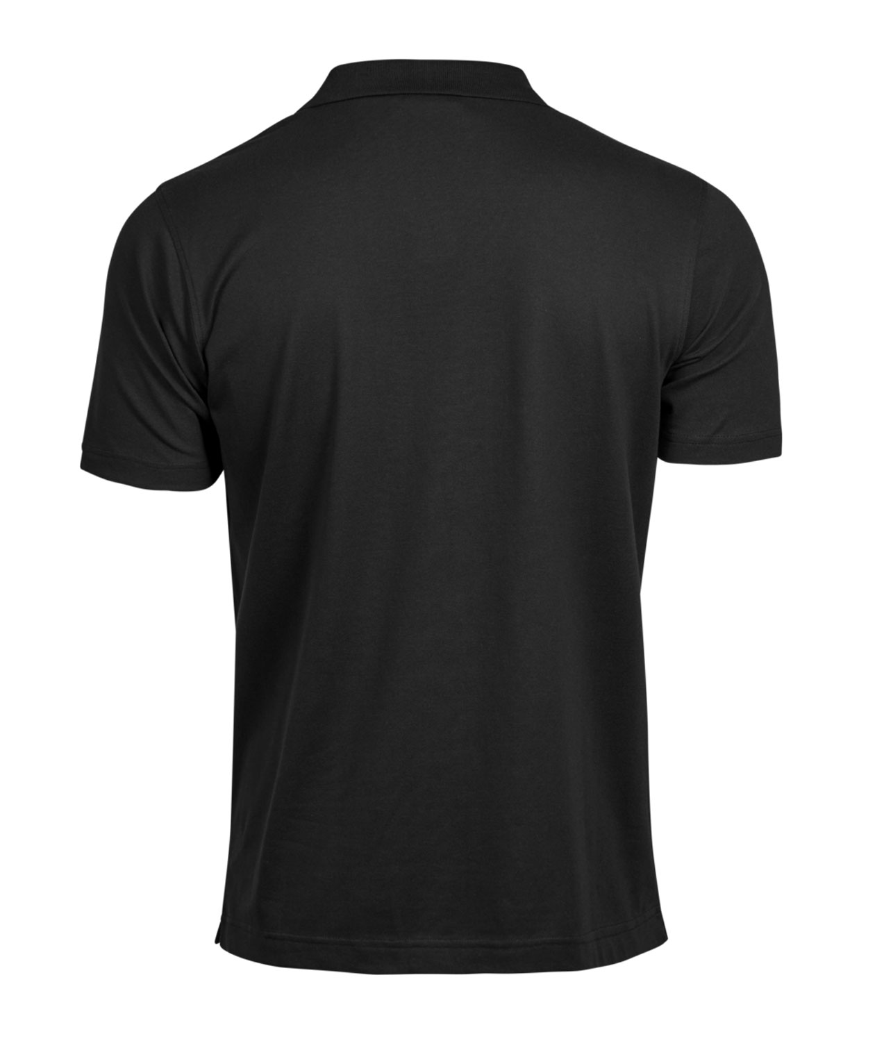 Tee Jays Luxury stretch polo T-skjorte, Svart, large image number 3