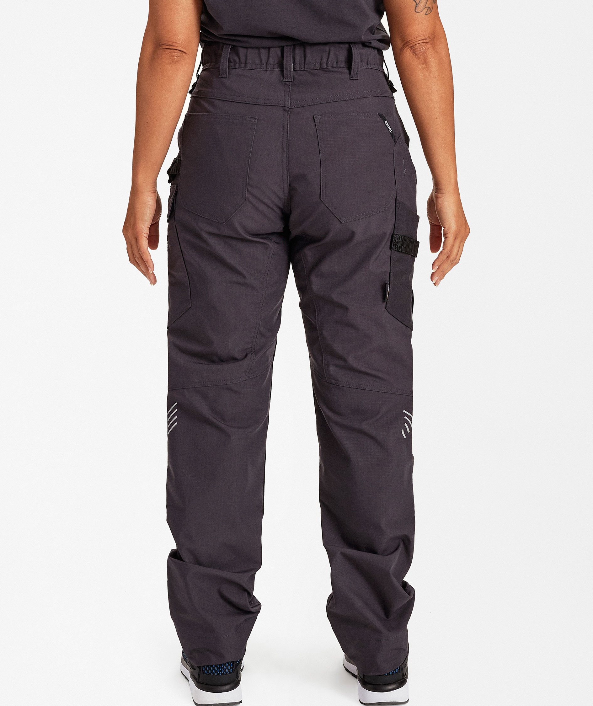 Engel Entire dame arbejdsbukser, Anthracite Grey, large image number 3
