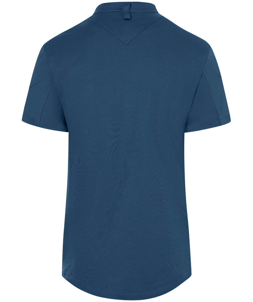 Karlowsky DIAMOND CUT&reg; Avantgarde kort&aelig;rmet kokkejakke, Steel Blue, large image number 2