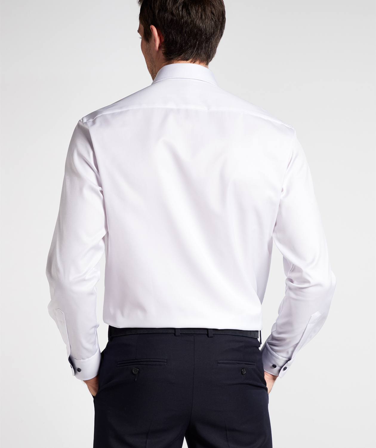 Eterna Cover Comfort fit Hemd mit Kontrast, White, large image number 2