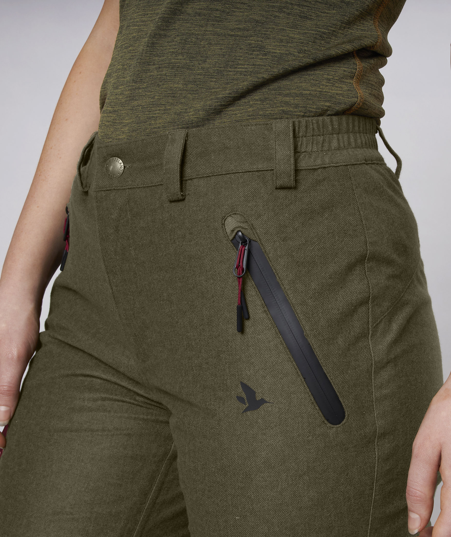 Seeland Avail byxa dam, Pine Green Melange, large image number 4