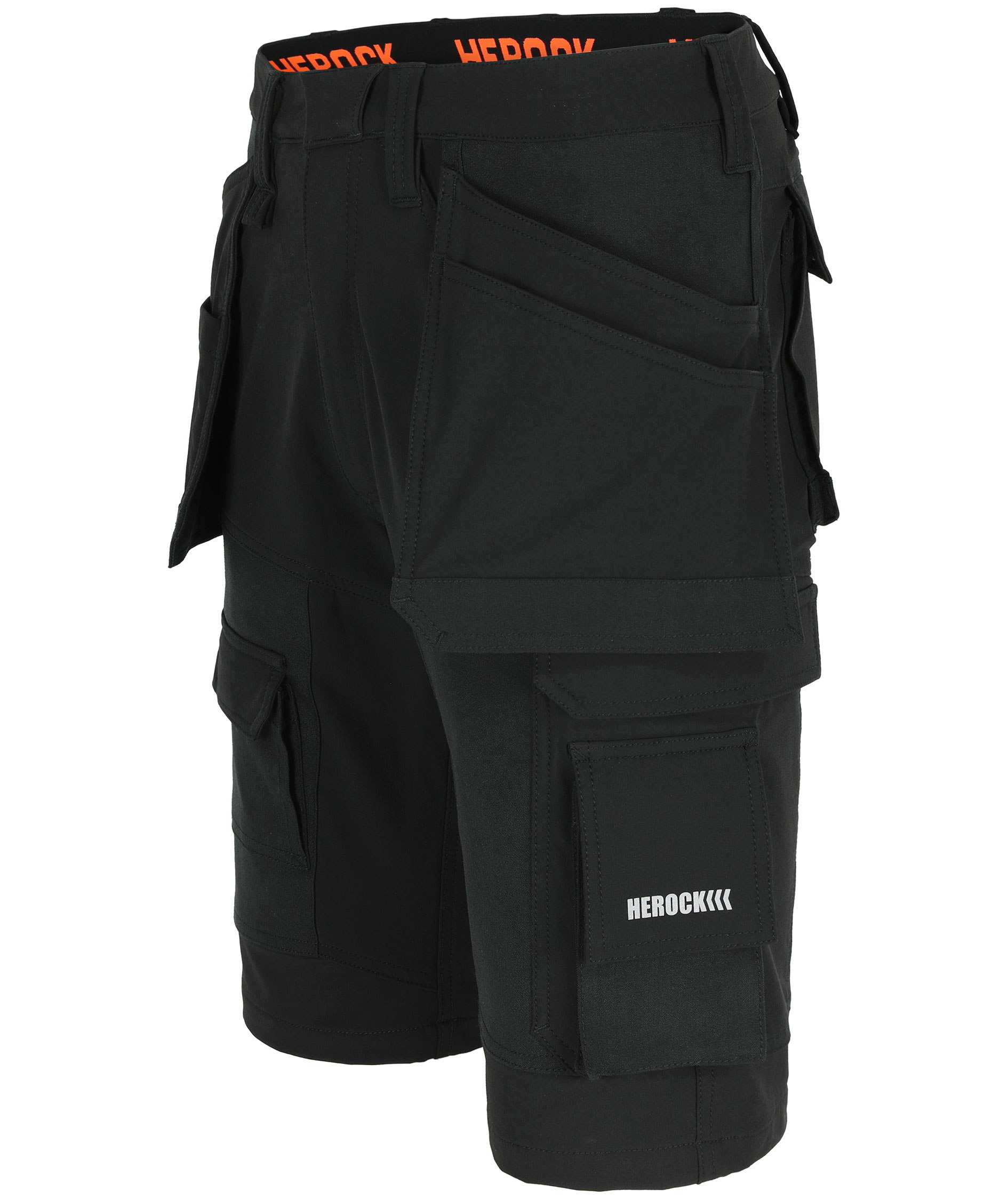 HEROCK Spoki craftsman shorts full stretch, Black, large image number 4