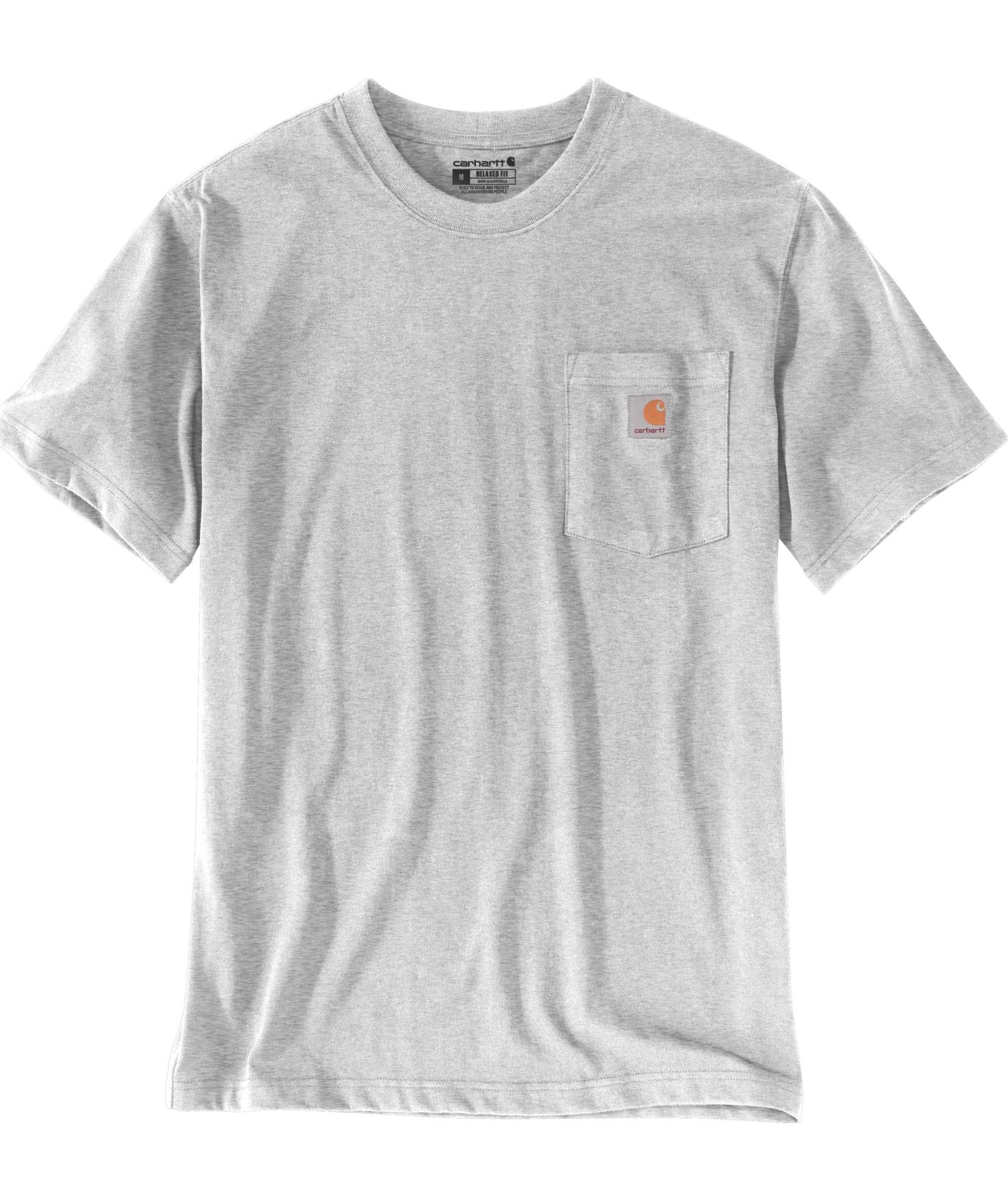 Carhartt Dearborn T-shirt, Heather Gray, Heather Gray, swatch