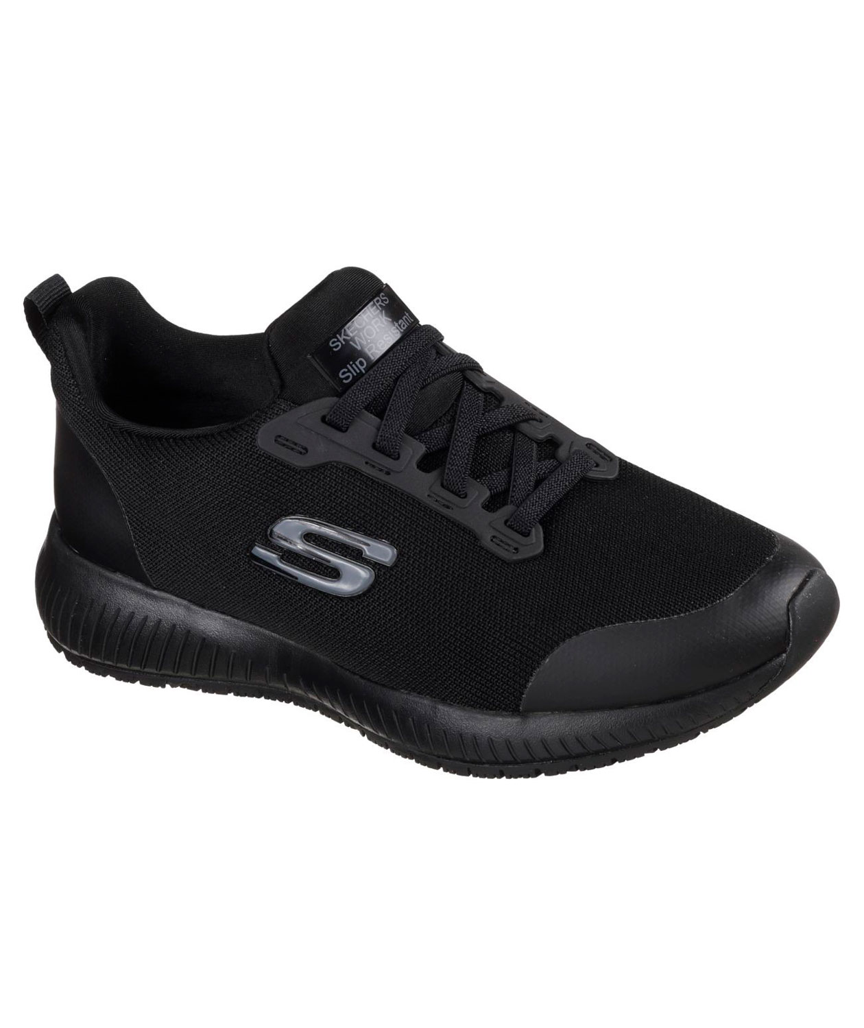 Skechers Work Squad SR dame arbejdssko OB, Sort