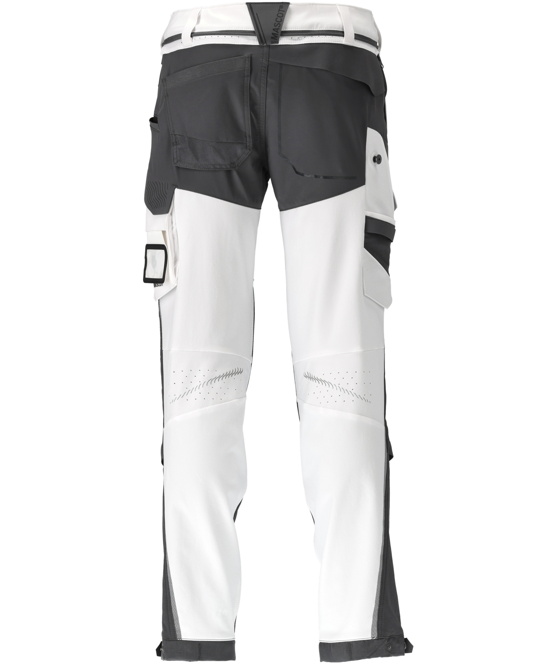 Mascot Customized work trousers full stretch, White/Stone Grey, large image number 1