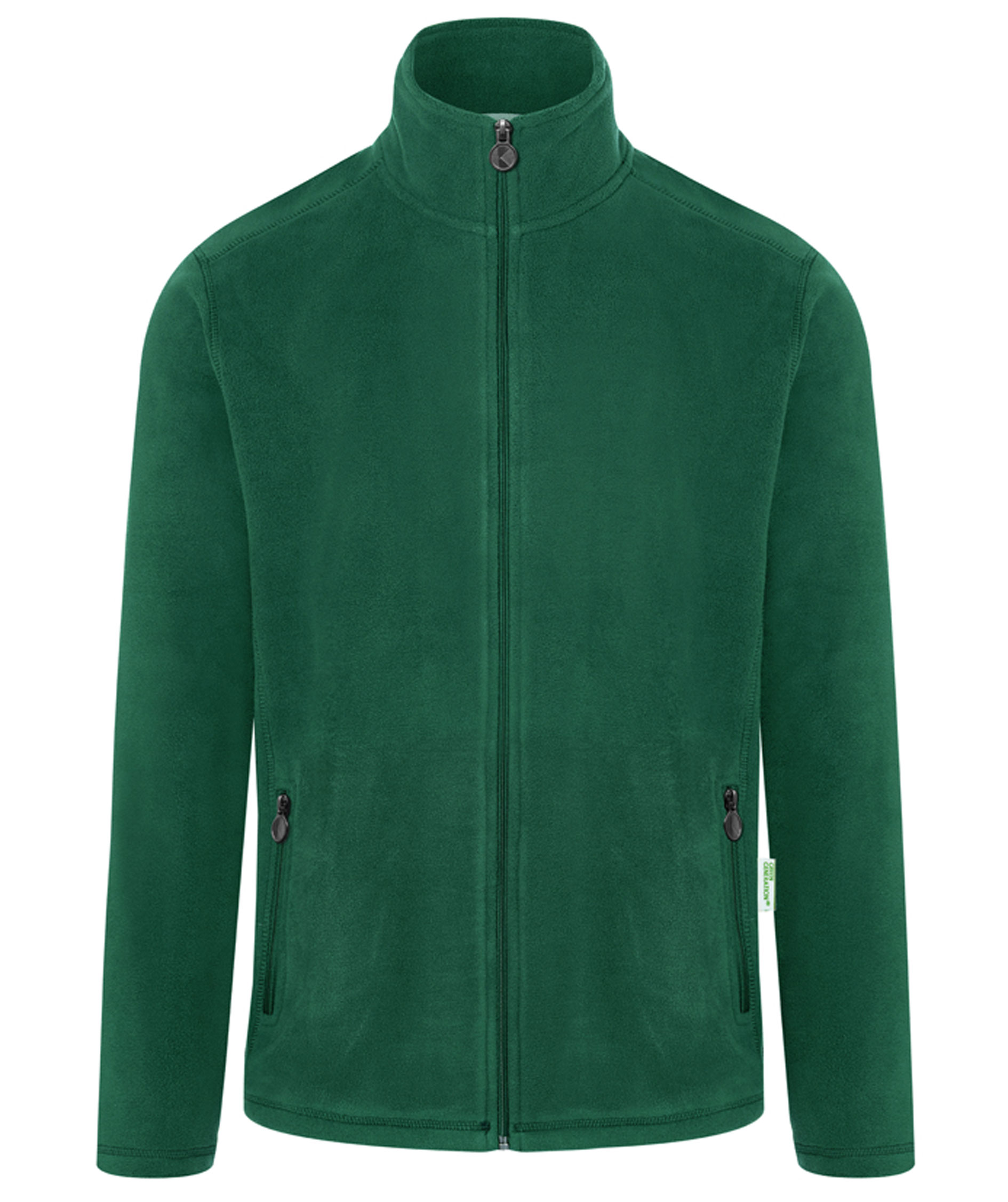 Karlowsky fleecejacka, Forest green