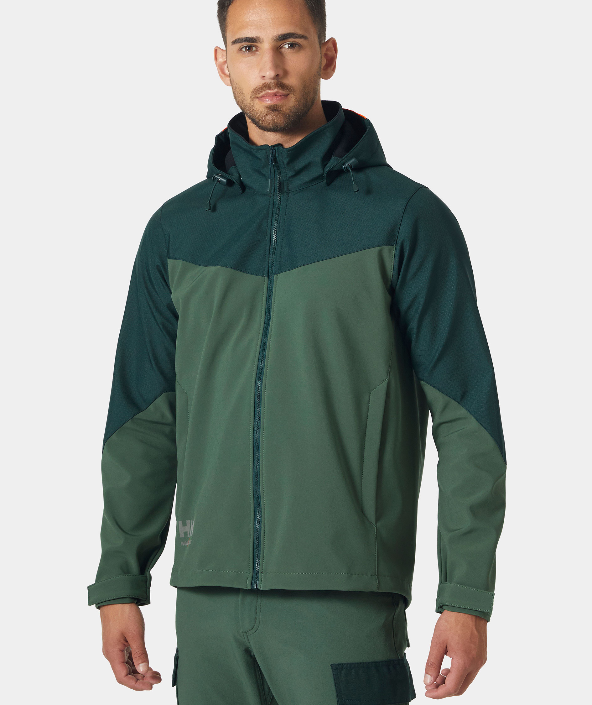Helly Hansen Oxford softshelljakke, Spruce/Darkest Spruce