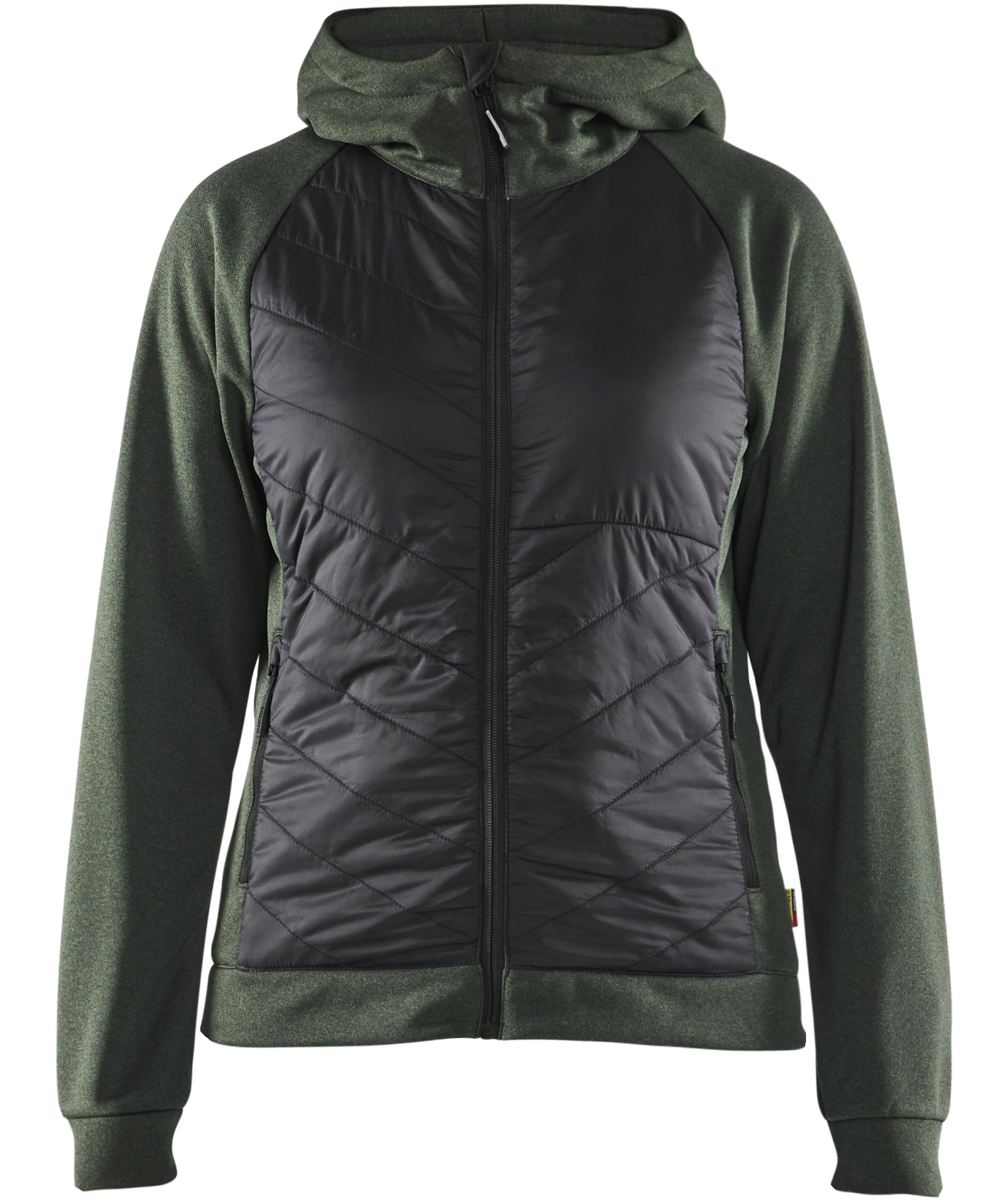 Bl&aring;kl&auml;der women's hybrid hoodie with zipper