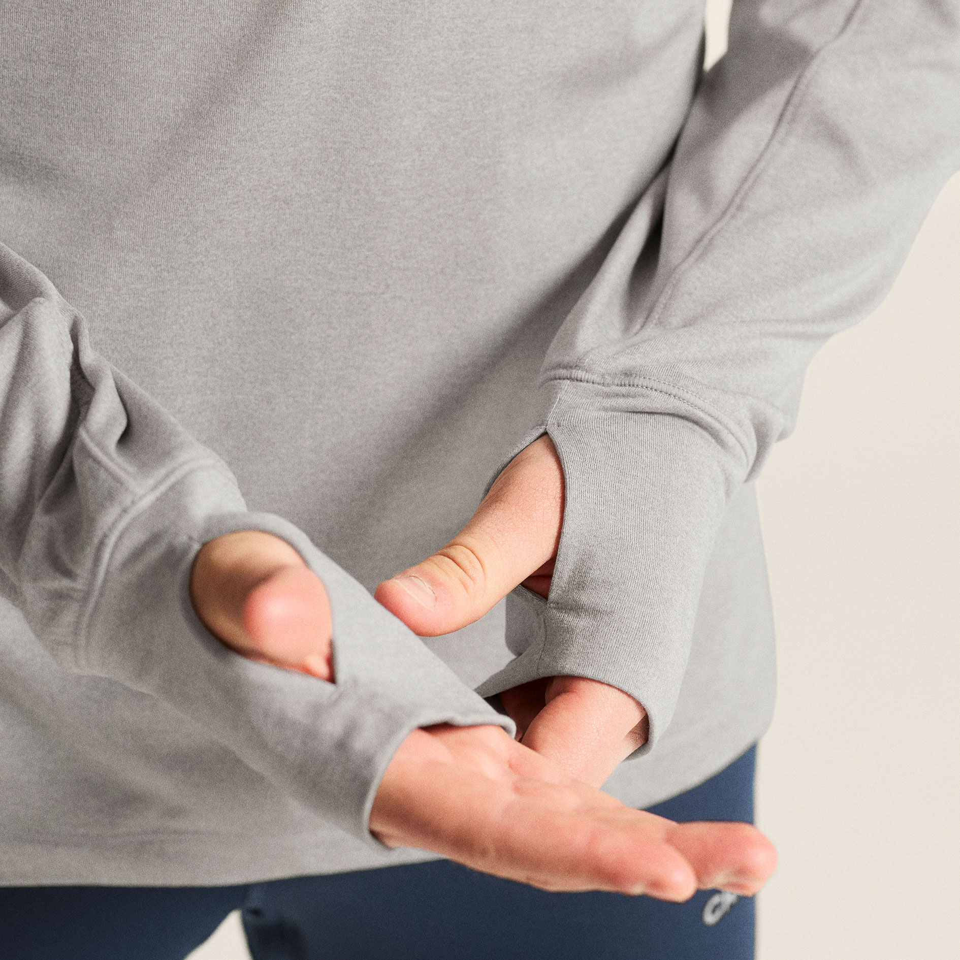 Craft Flow half zip baselayer sweater, Grey melange, large image number 5