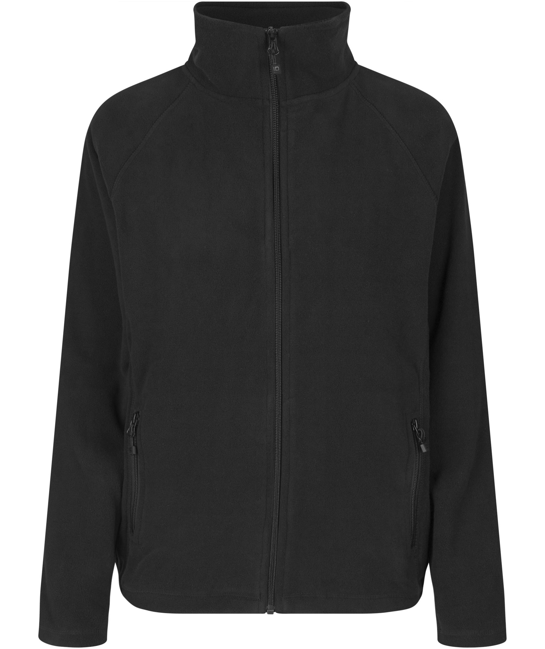 ID Microfleece Damen Strickjacke, Schwarz, Schwarz, swatch