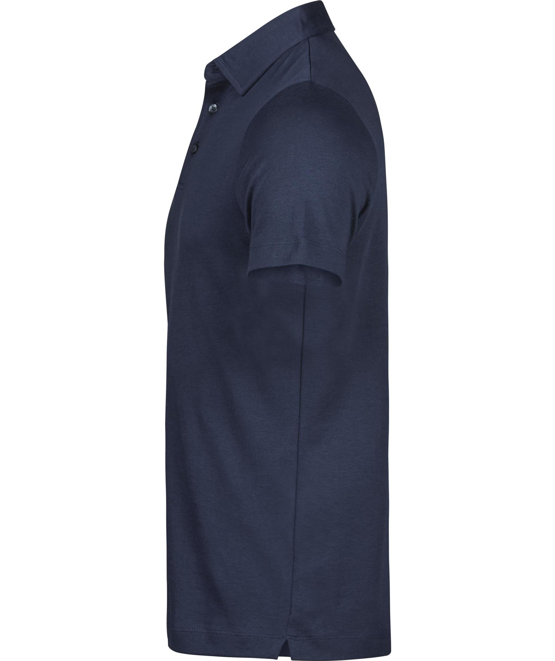 Tee Jays Pima pik&eacute;tr&ouml;ja, Navy, large image number 3