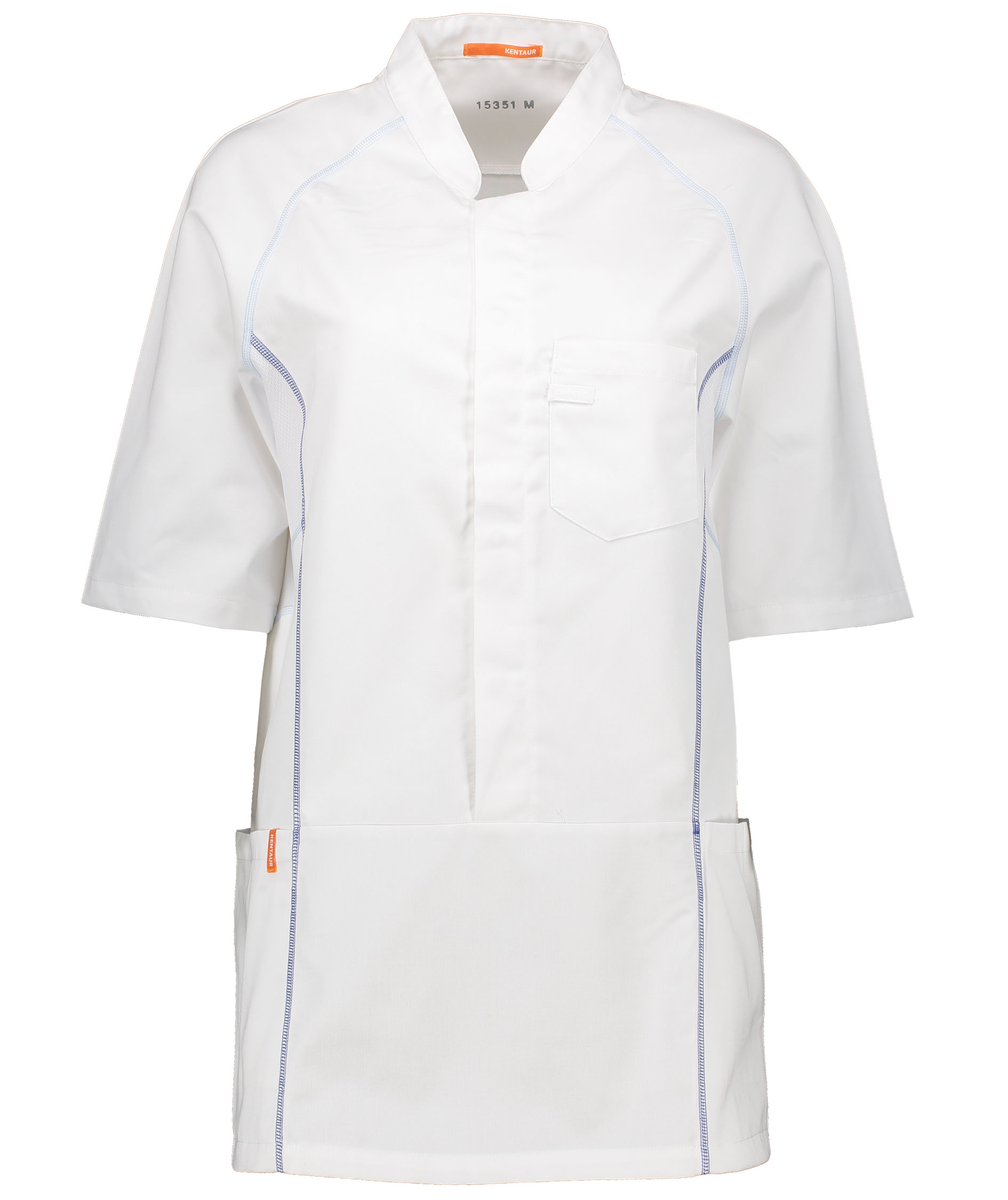 Kentaur halvbusseronne, Hvid&nbsp;-&nbsp;Marine/Bl&aring;, large image number 0