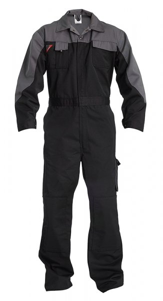 Engel Enterprise kedeldragt, Sort/Gr&aring;