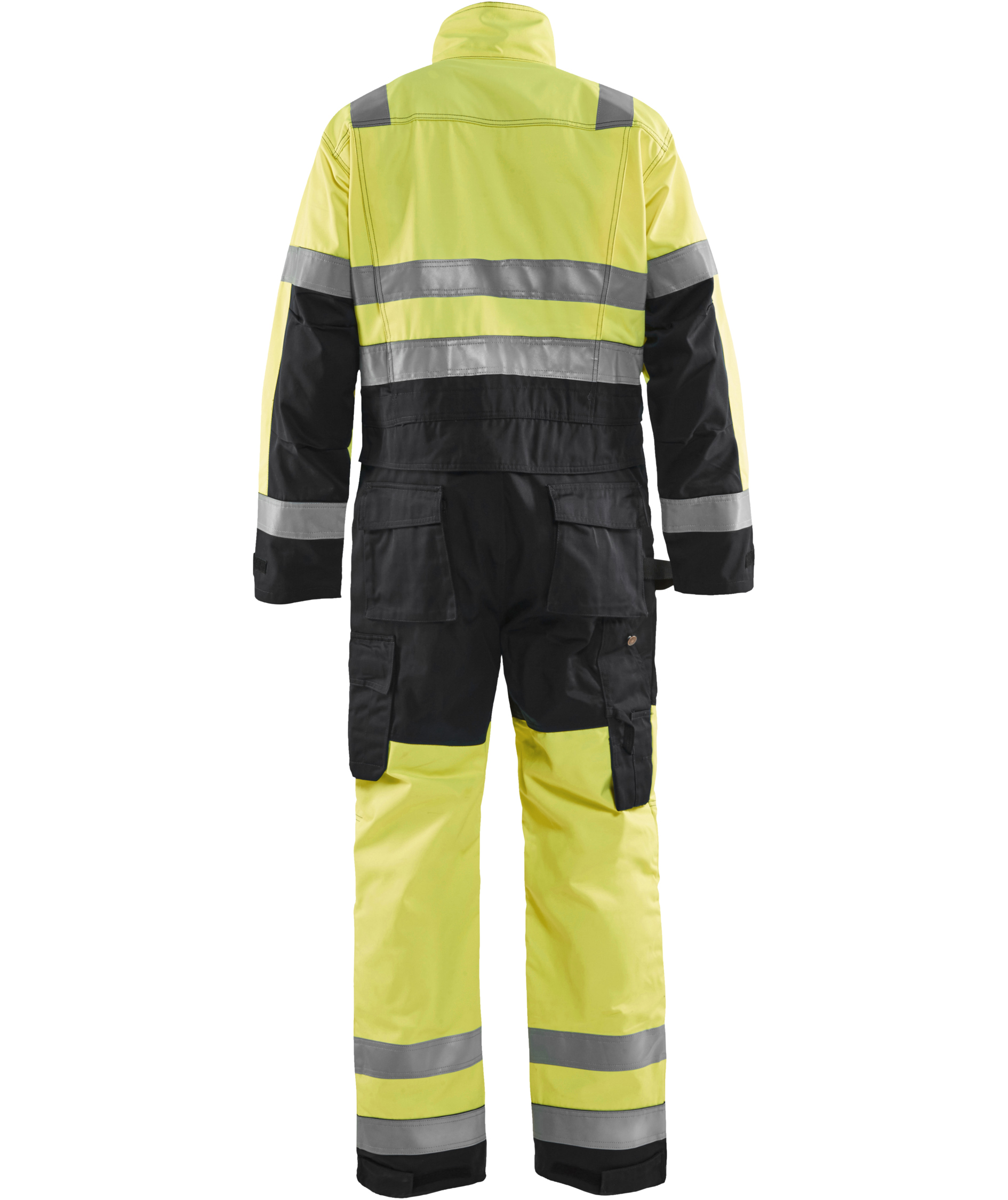 Bl&aring;kl&auml;der kjeledress, Hi-vis Gul/Svart