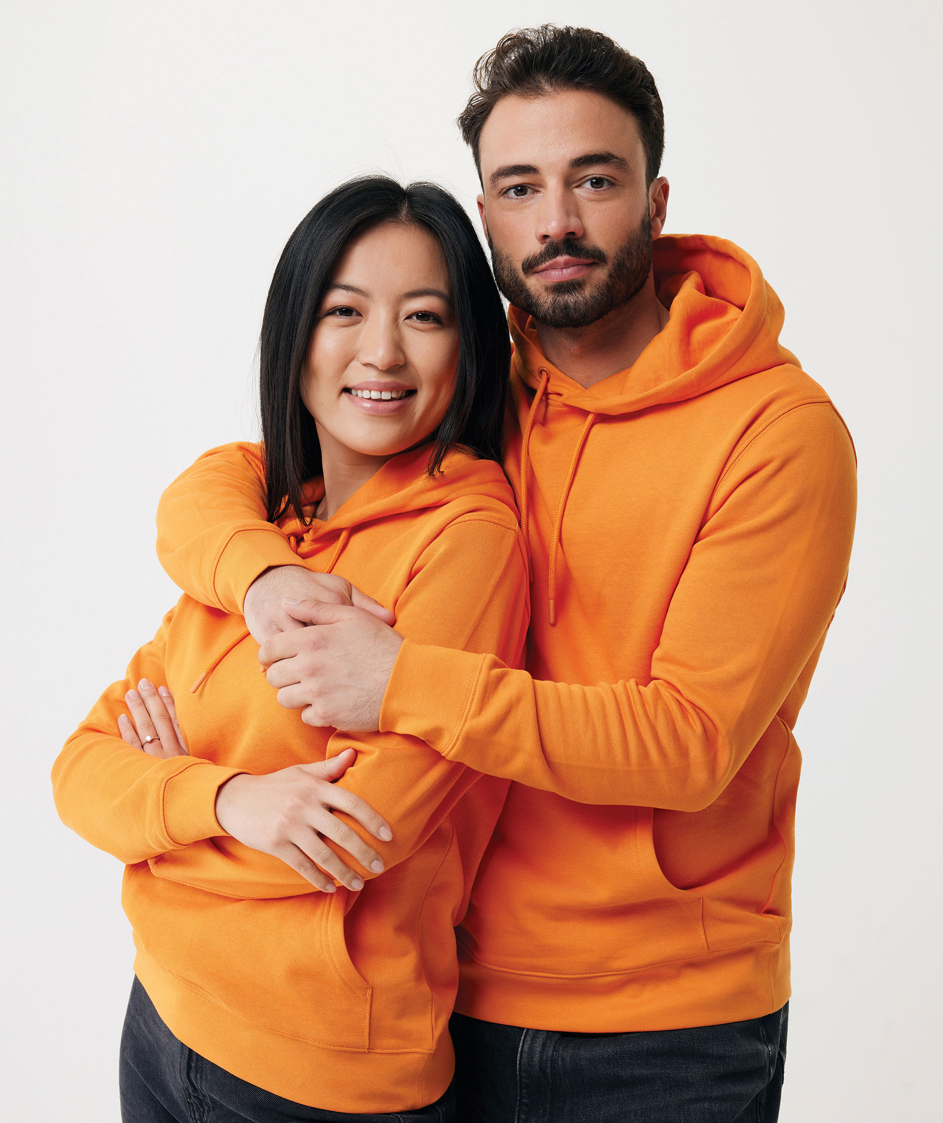Iqoniq Rila hoodie, Orange, large image number 12