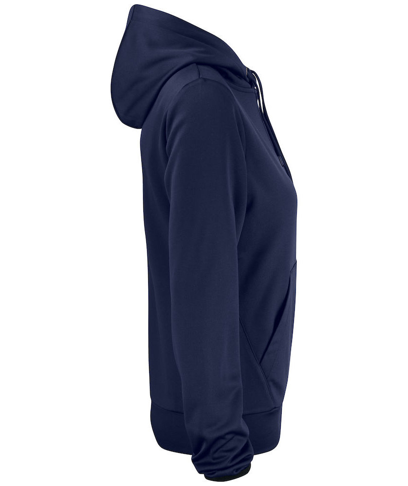 Clique Oakdale women's hoodie, Dark Marine Blue, large image number 2