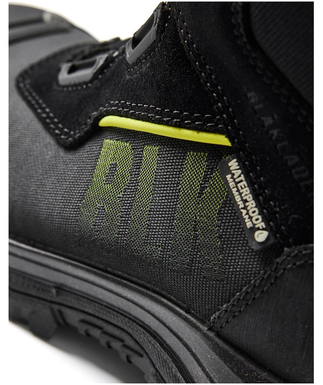 Bl&aring;kl&auml;der Storm safety boots S3, Black/Hi-Vis Yellow, large image number 5