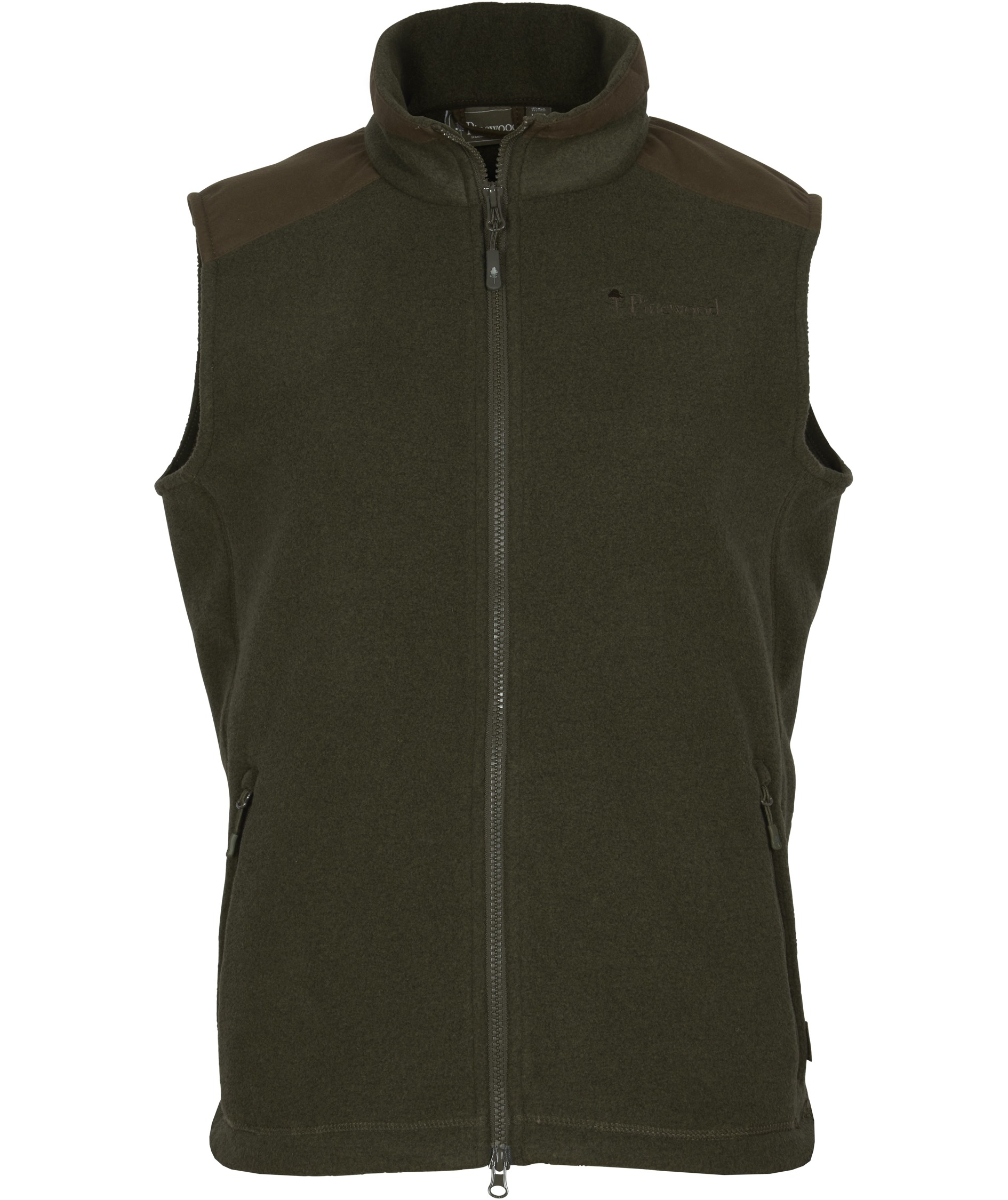 Pinewood Sm&aring;land Forest dame fleecevest, Hunting Green, large image number 0