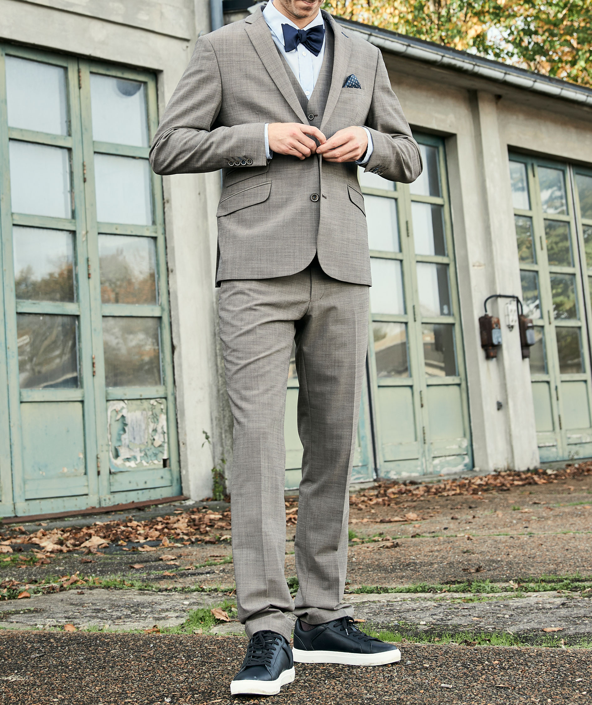 Sunwill Modern fit kavaj, Tobacco