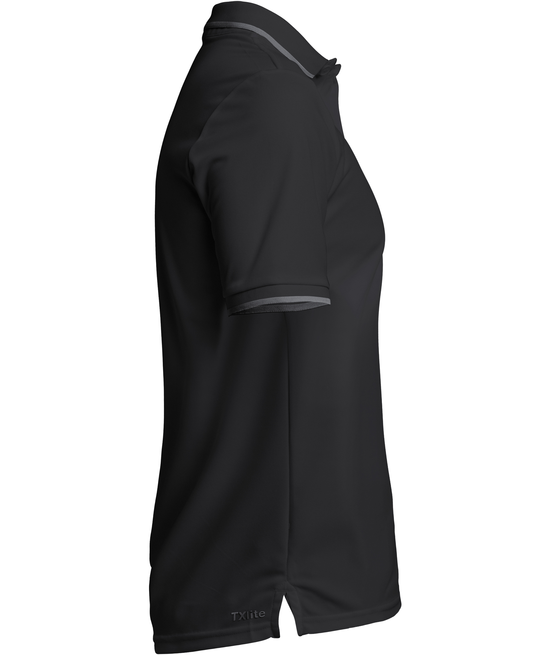 Tenson TXlite Q-dry women's polo shirt, Black, large image number 3