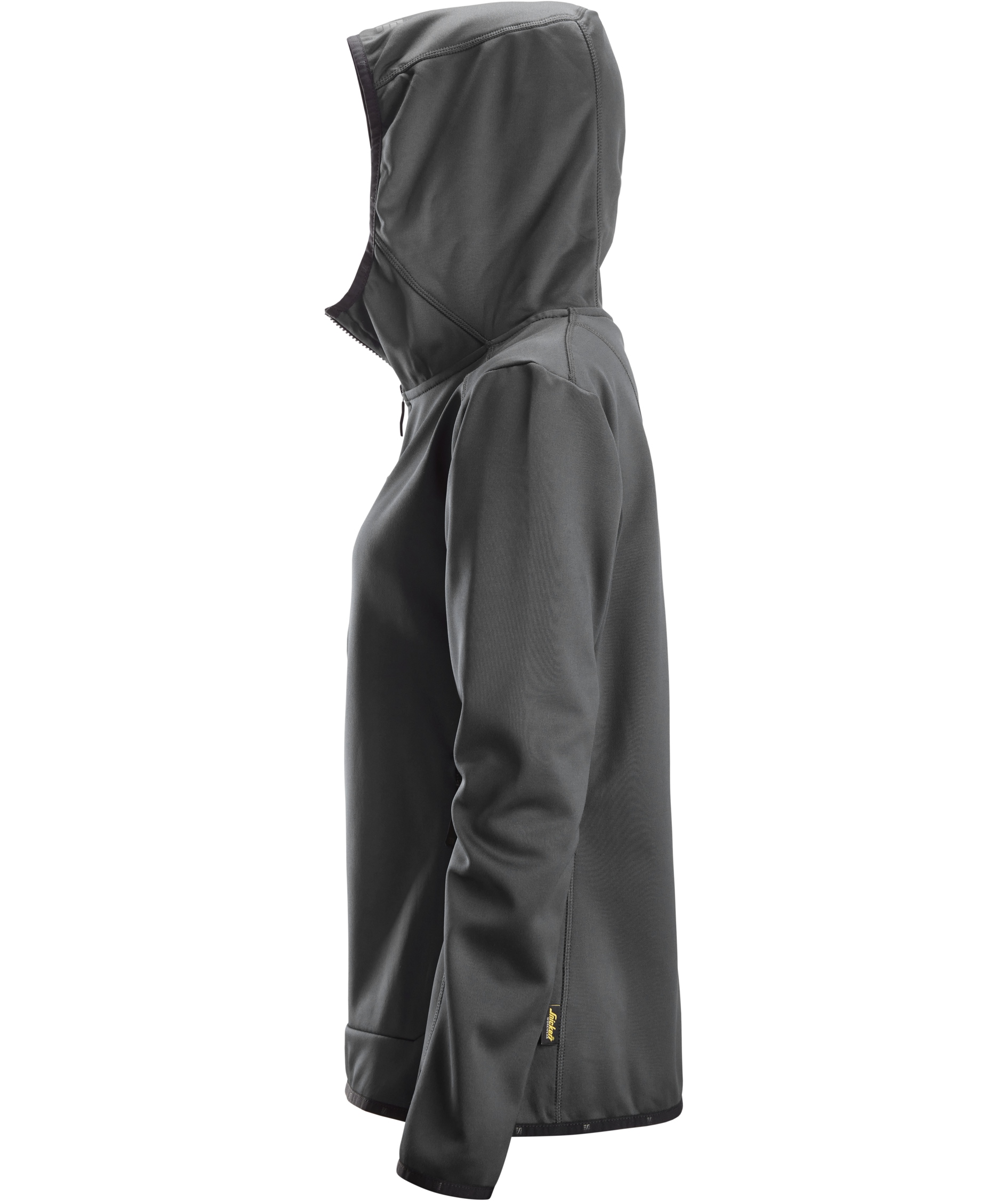 Snickers AllroundWork women's fleece hoodie 8057, Steel Grey, large image number 3