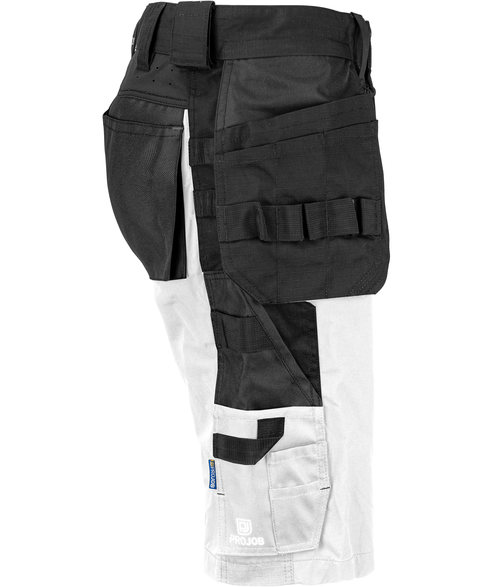 ProJob Handwerkershorts 5562 full stretch, White