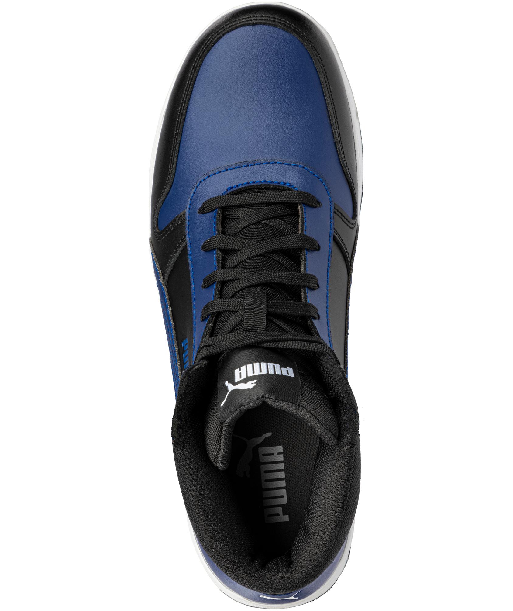 Puma Frontcourt Mid safety boots S3L, Black/Navy Blue, large image number 3