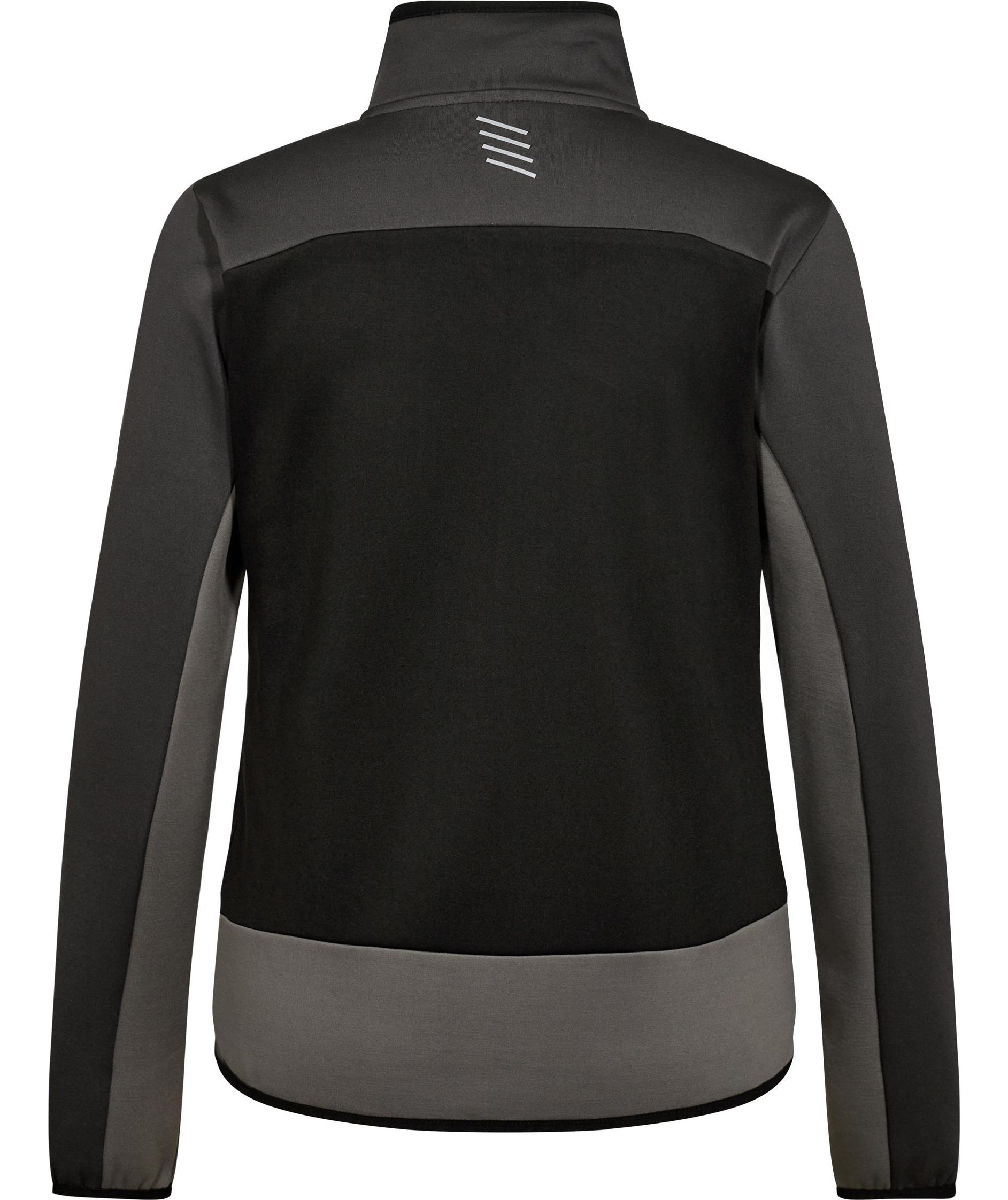 Engel Entire women's midlayer cardigan, Black/Anthracite Grey, large image number 3