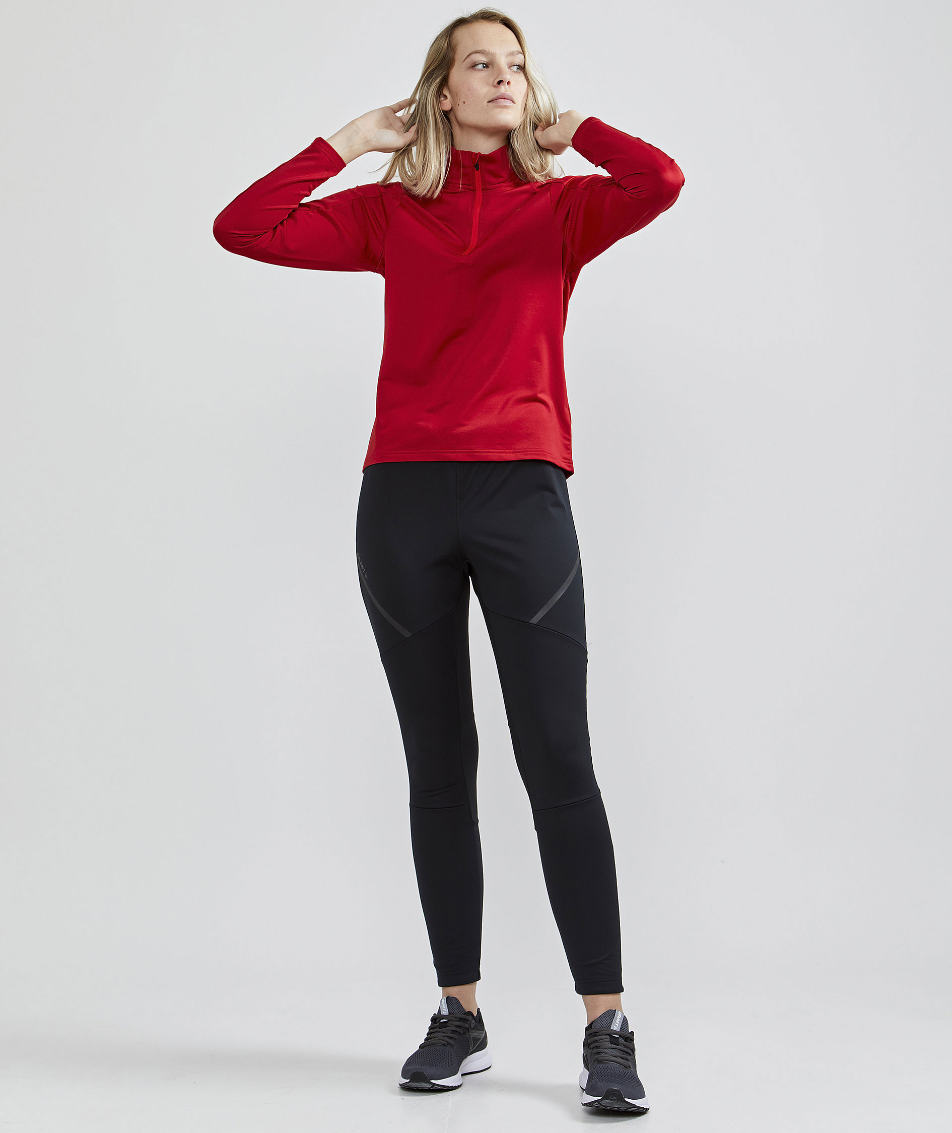 Craft Core Gain half zip dame midlayer