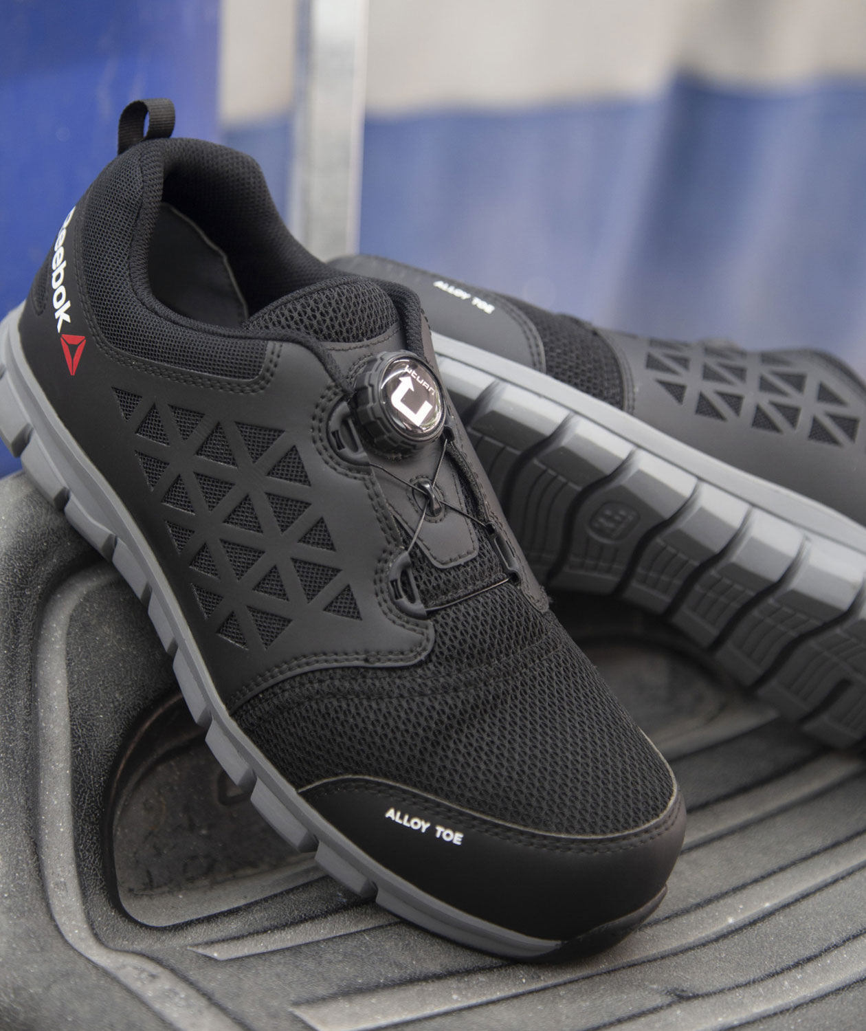 Reebok Excel Light UTURN&reg; skyddsskor S1P, Svart, large image number 2