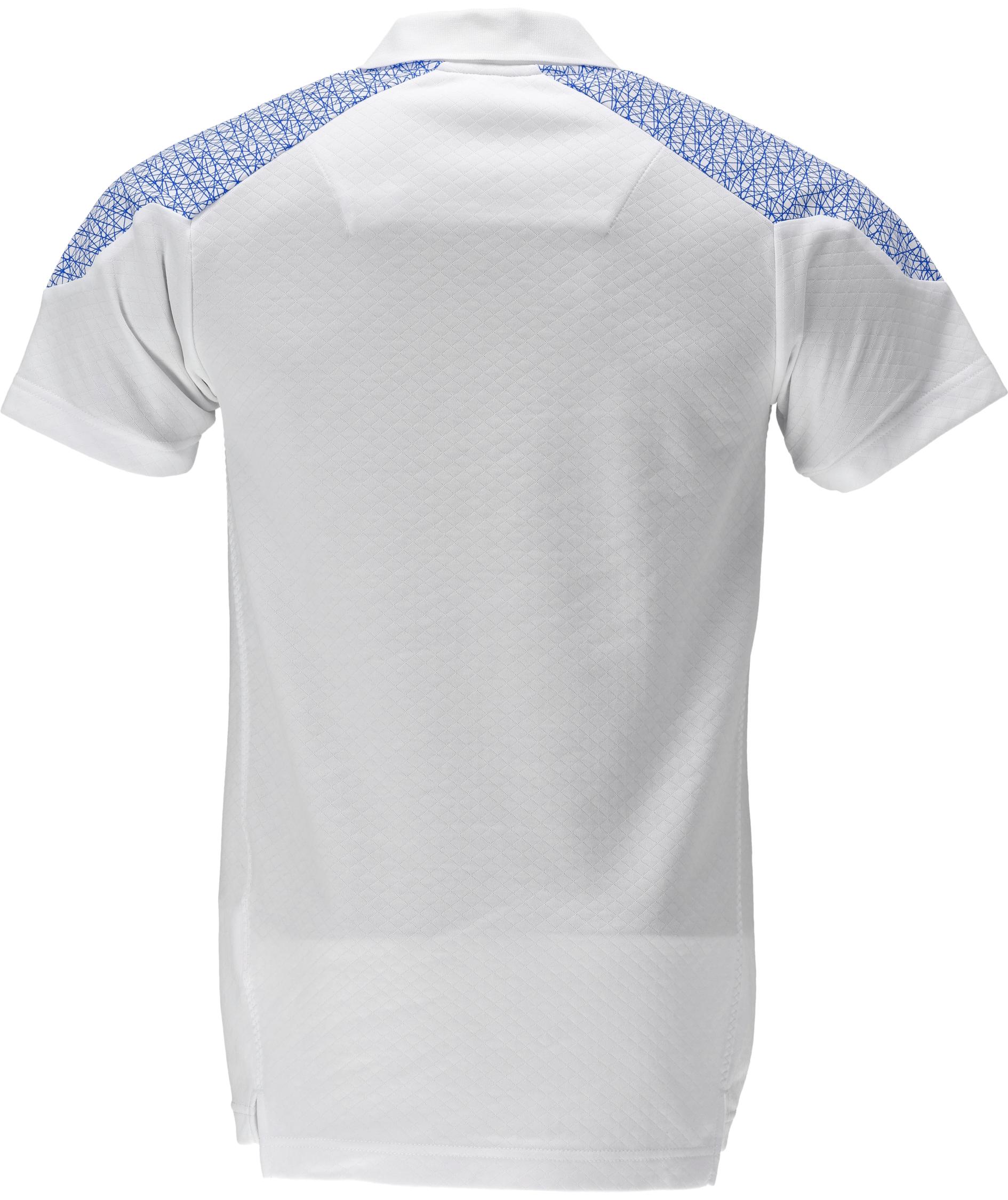 Mascot Food & Care HACCP-godkjent polo T-skjorte, Hvit/asurbl&aring;, large image number 1