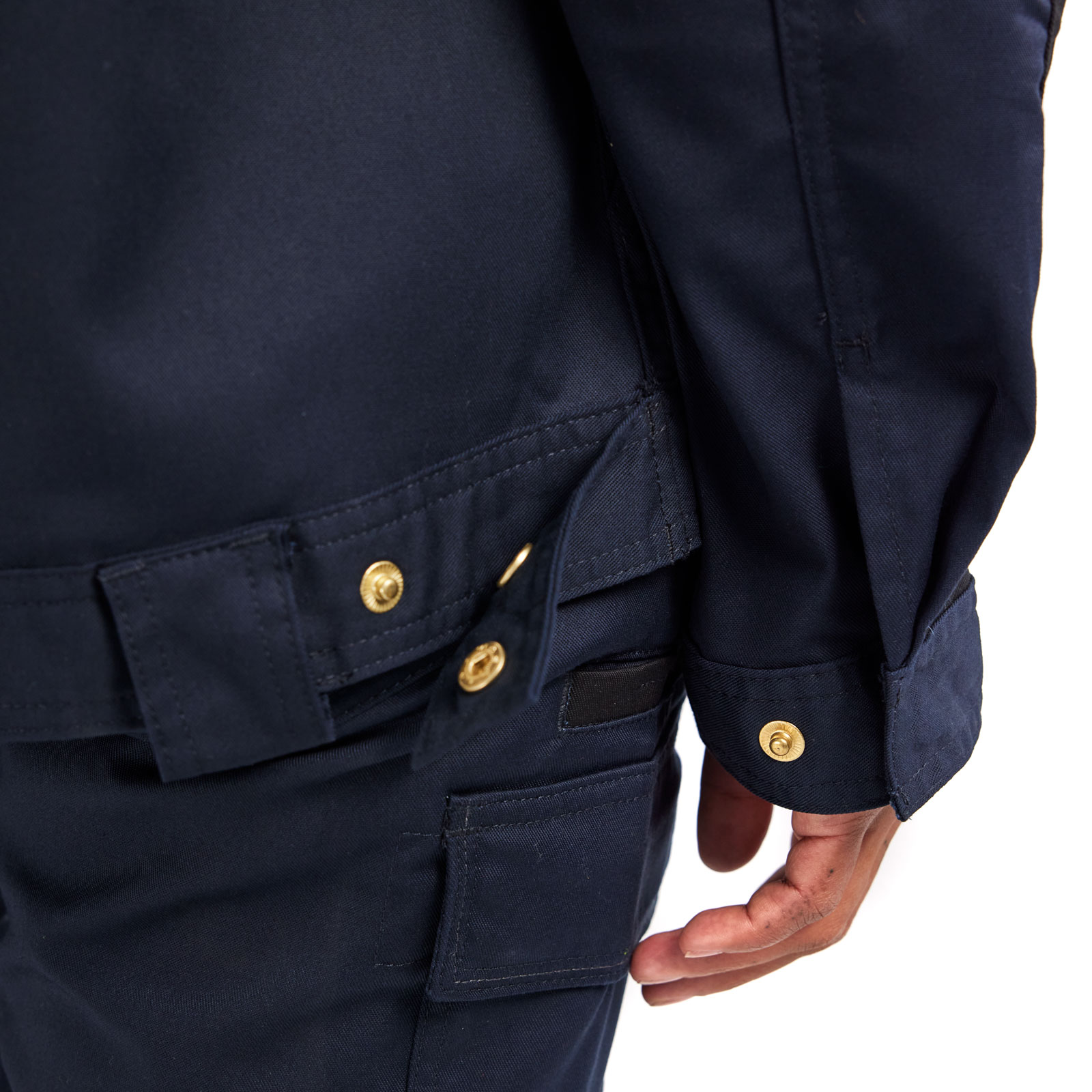 Bl&aring;kl&auml;der arbetsjacka dam, M&ouml;rk Marinbl&aring;/Svart, M&ouml;rk Marinbl&aring;/Svart, large image number 6