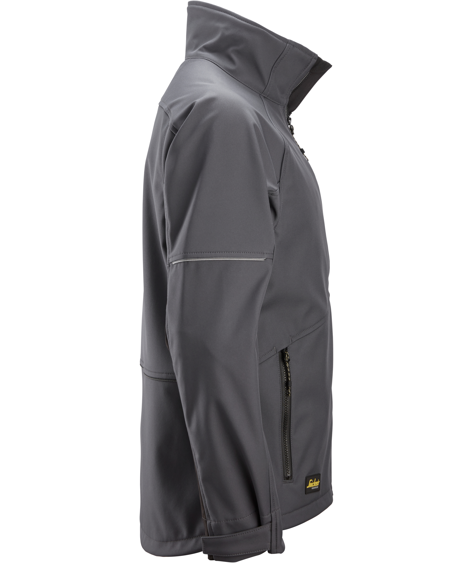 Snickers AllroundWork softshelljakke 1258, Steel Grey/Black, large image number 2
