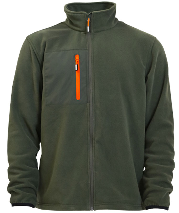 Ocean Outdoor fleecejacka, Olive