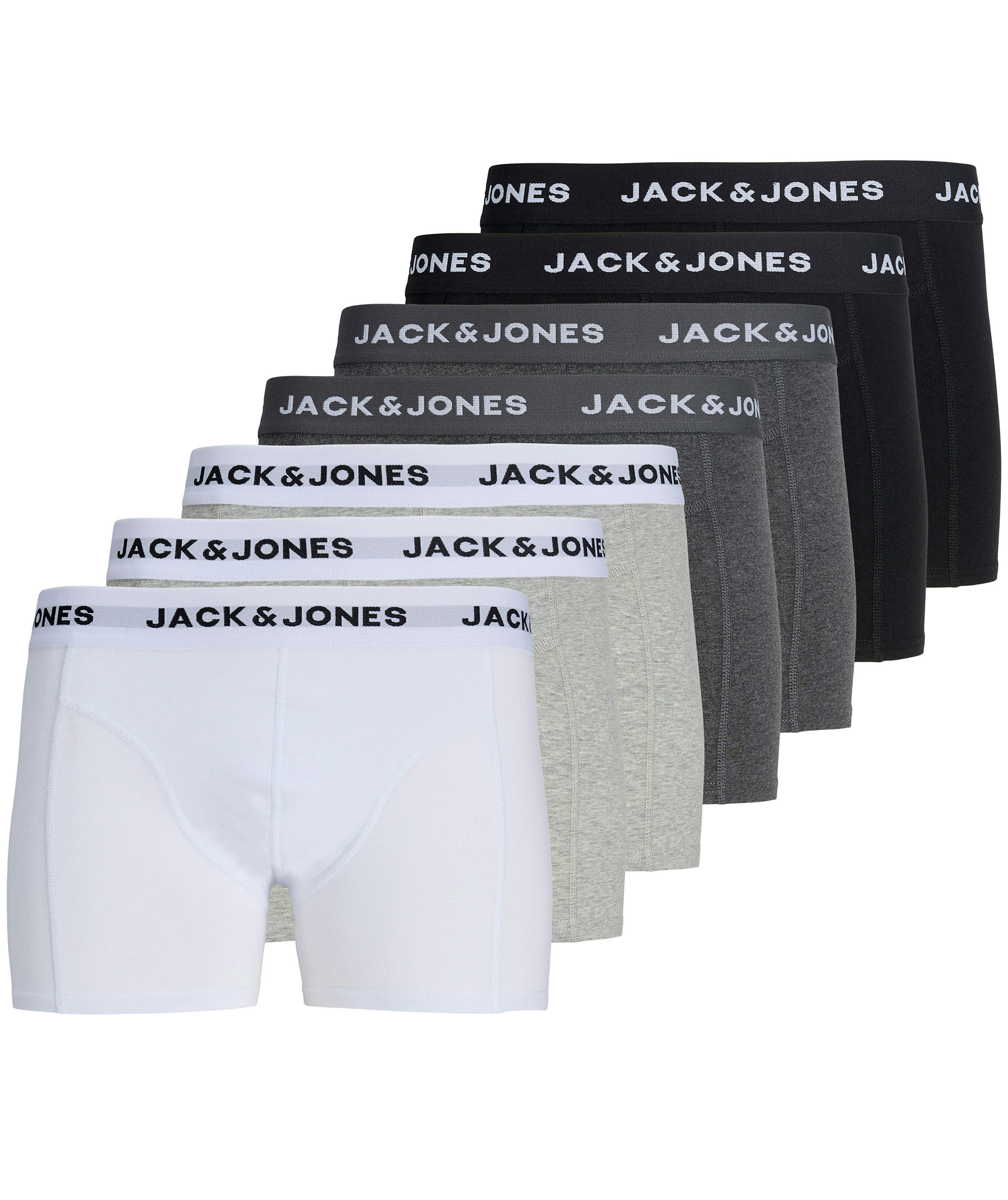 Jack & Jones JACJJ SOLID 7-pack boxershorts